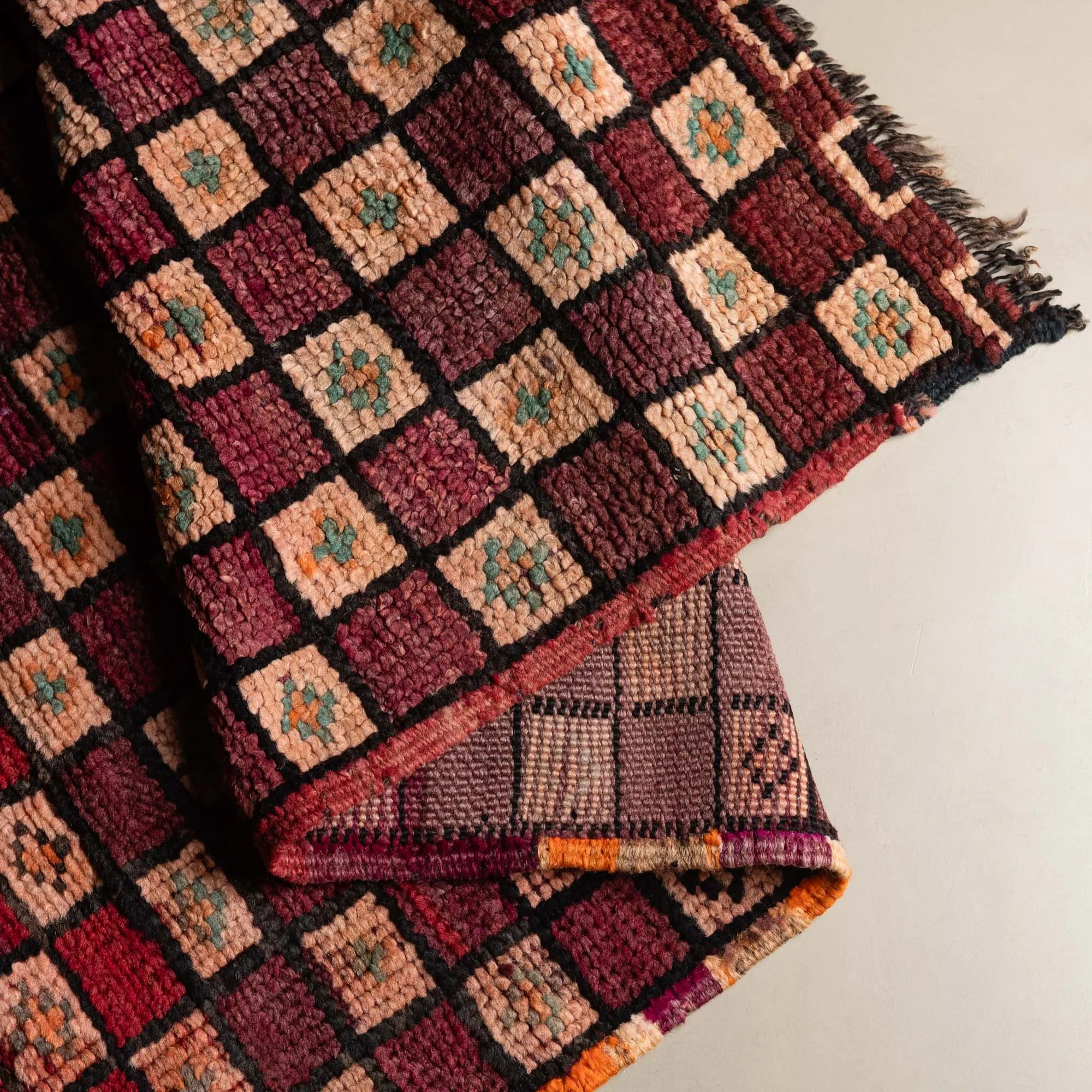 Rabiyah - vintage boujad rug - Benisouk