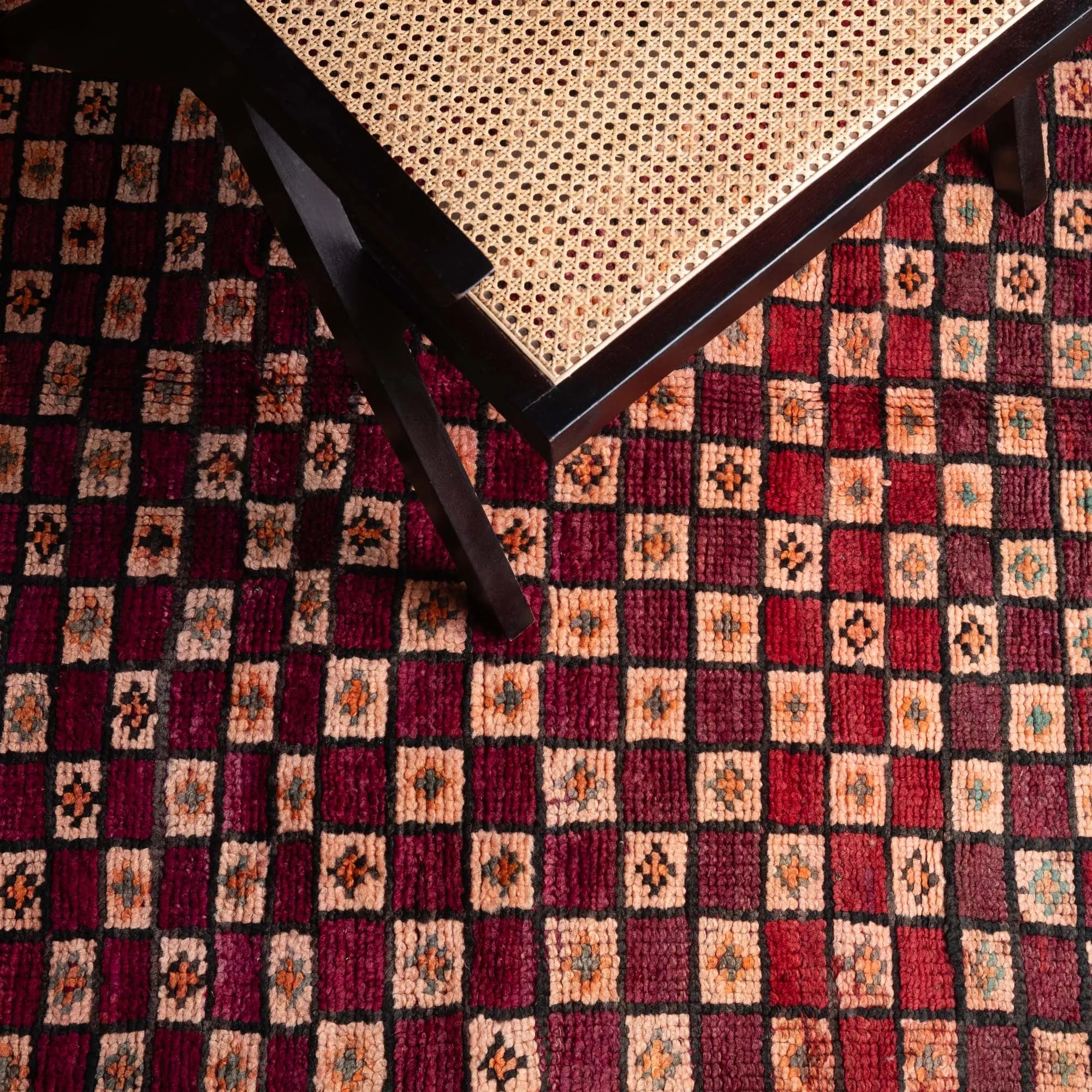 Rabiyah - vintage boujad rug - Benisouk