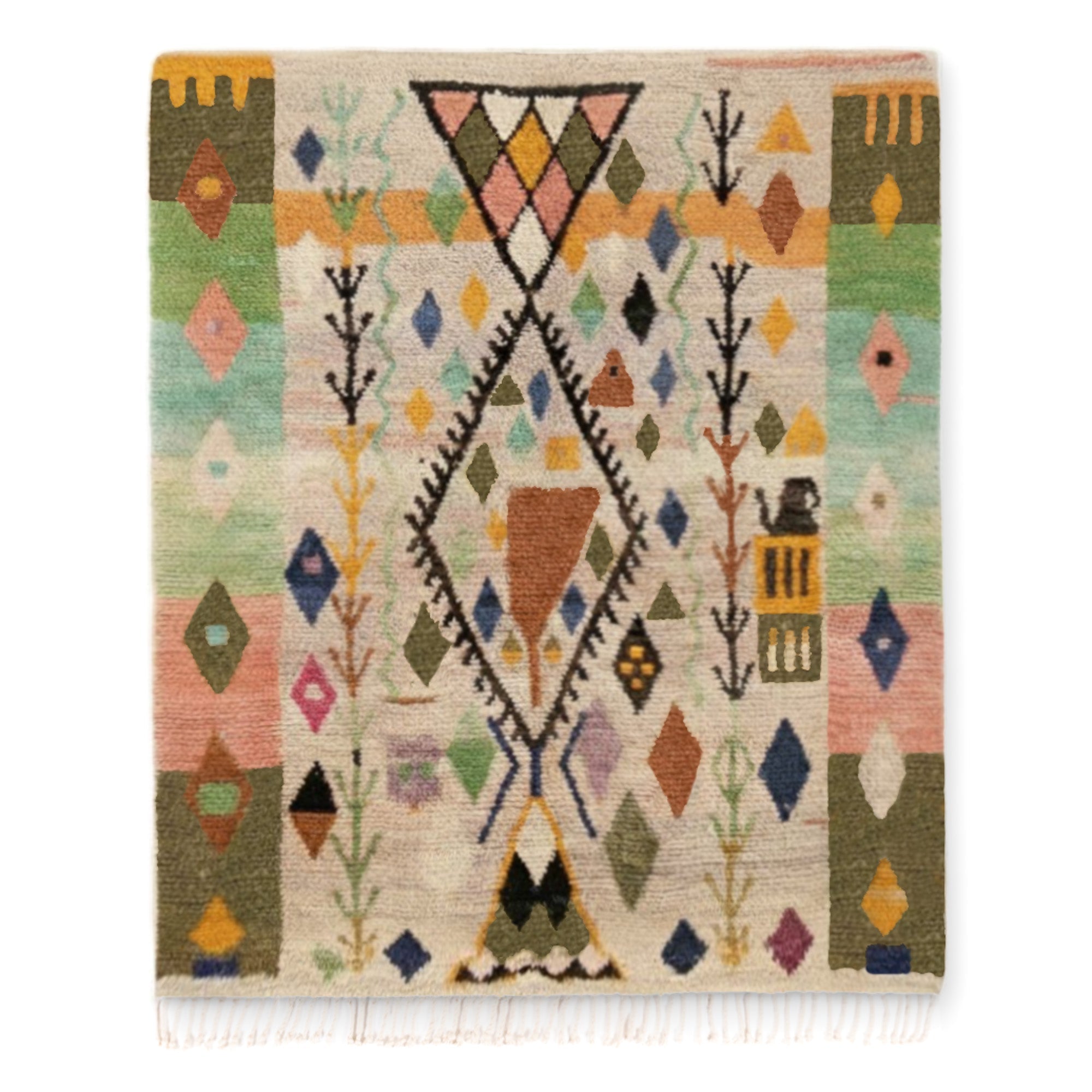 Racha - Shag Moroccan rug - Benisouk