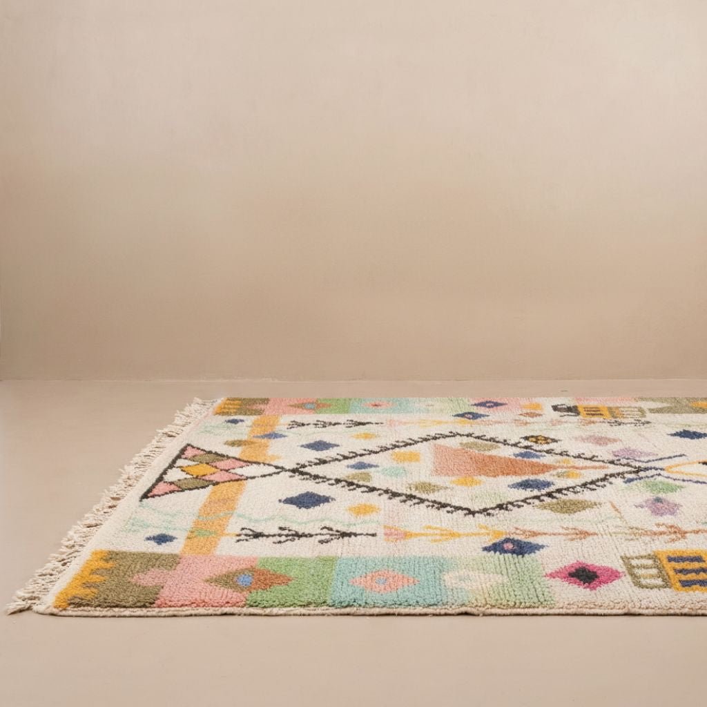 Racha - Shag Moroccan rug - Benisouk