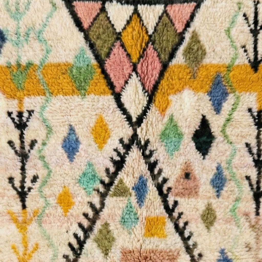 Racha - Shag Moroccan rug - Benisouk