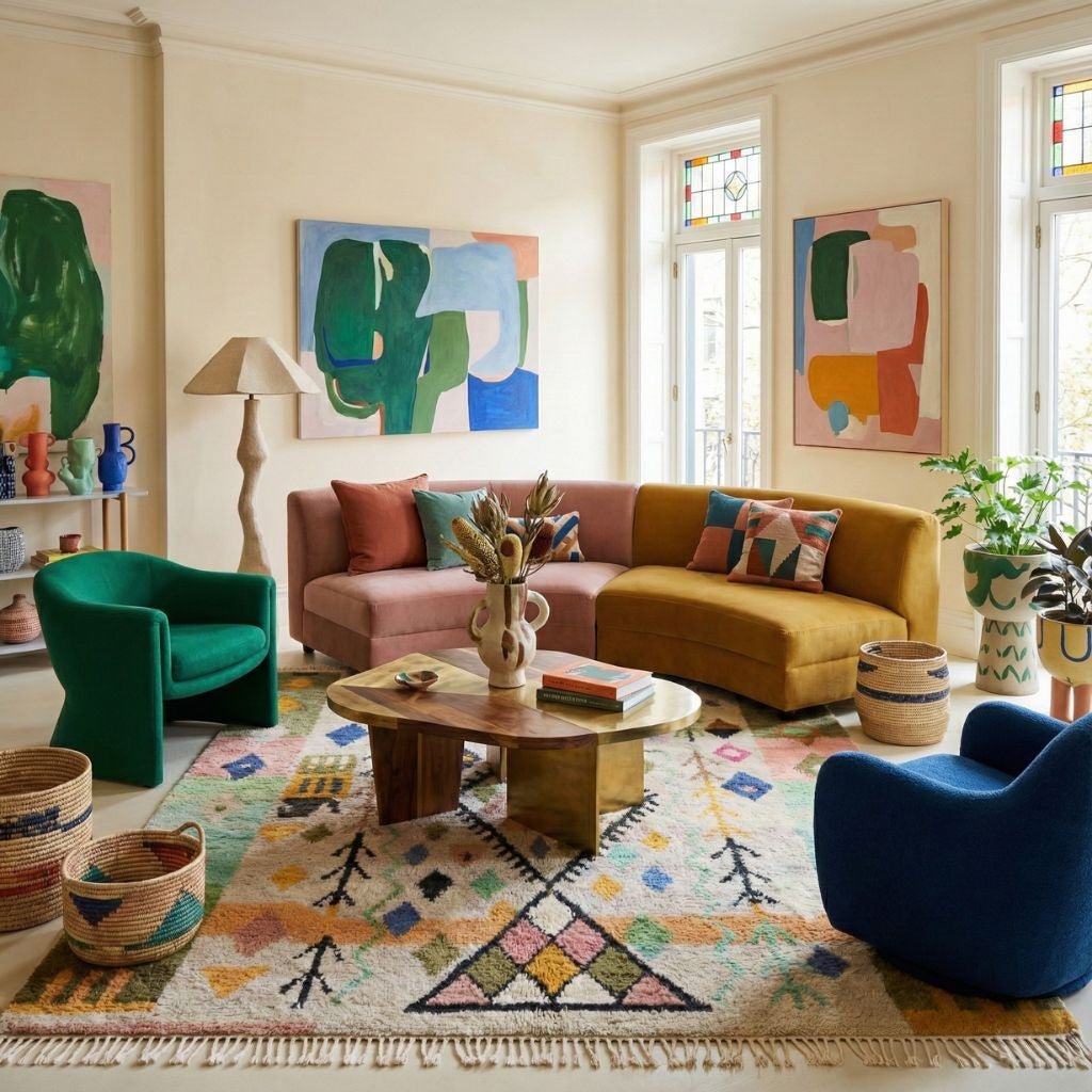 Racha - Shag Moroccan rug - Benisouk