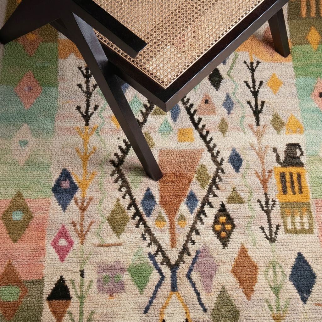 Racha - Shag Moroccan rug - Benisouk