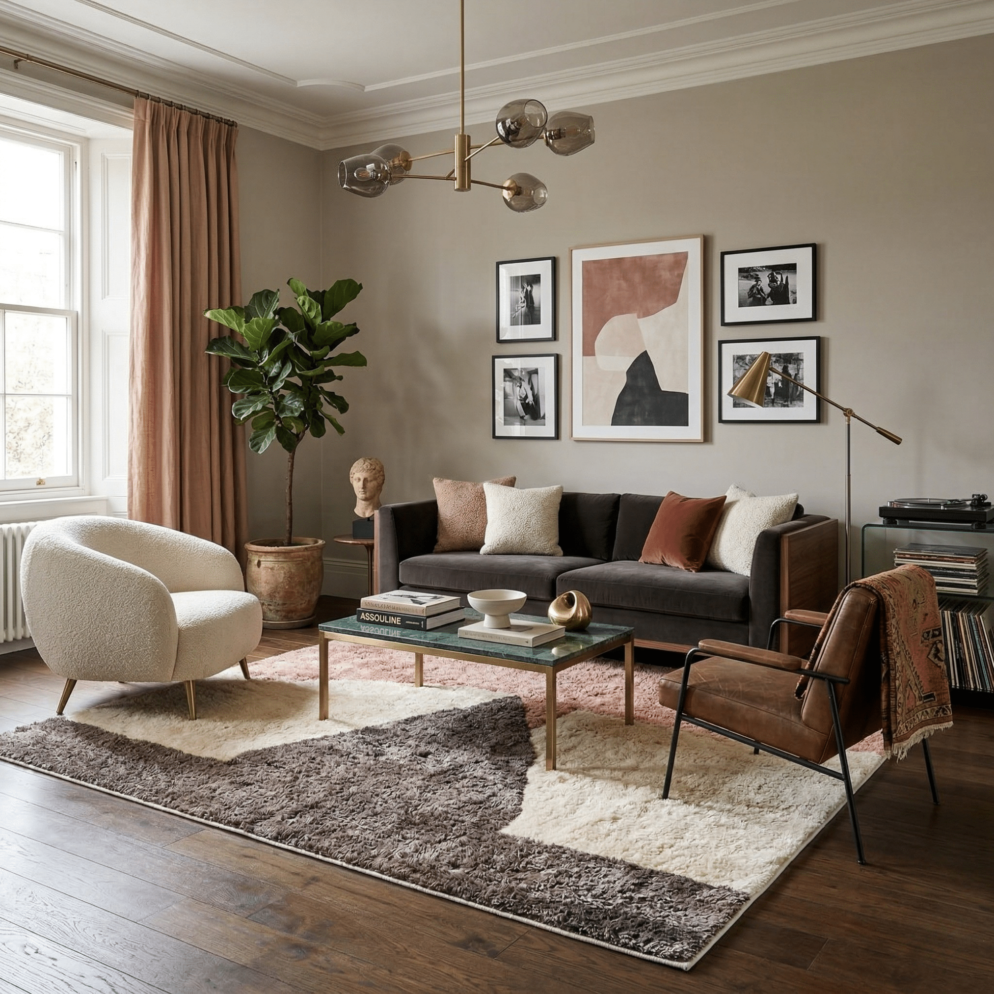 Radiant Reverie - Luxury Shag Moroccan Rug - Benisouk