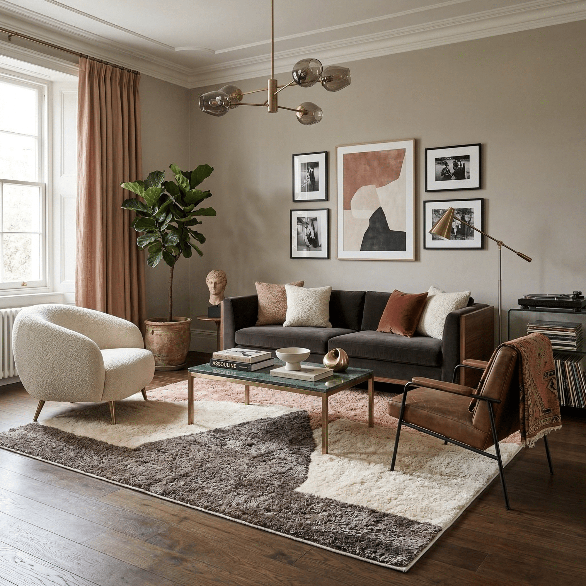 Radiant Reverie - Luxury Shag Moroccan Rug - Benisouk