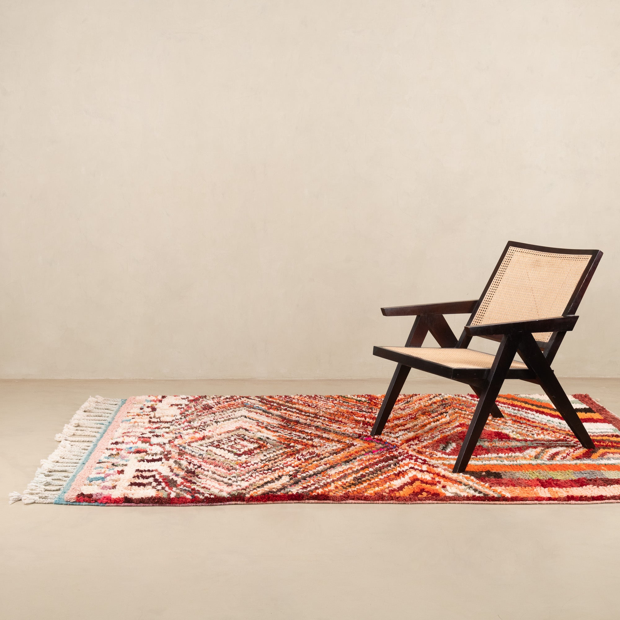 Rafiaa - vintage boujad rug - Benisouk