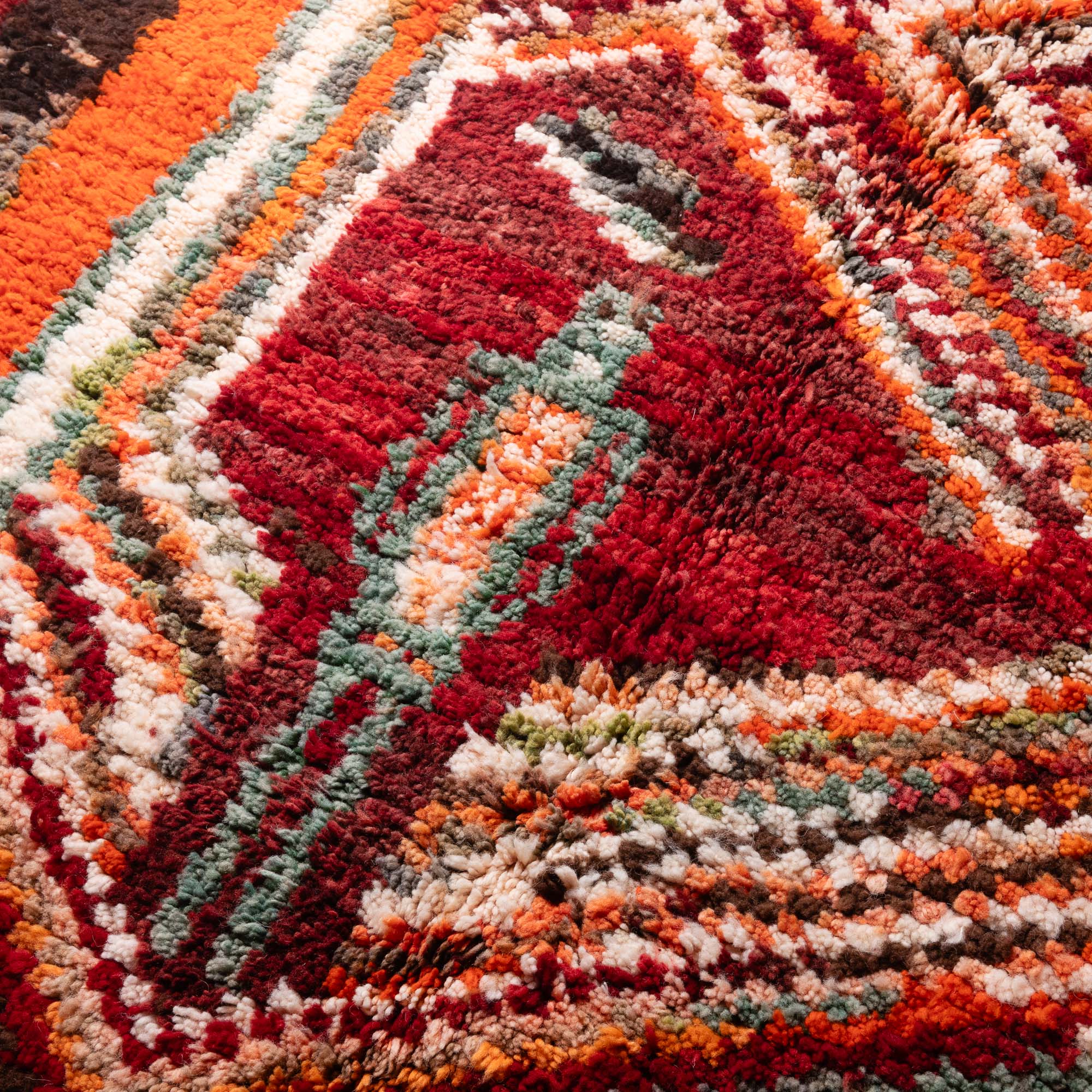 Rafiaa - vintage boujad rug - Benisouk