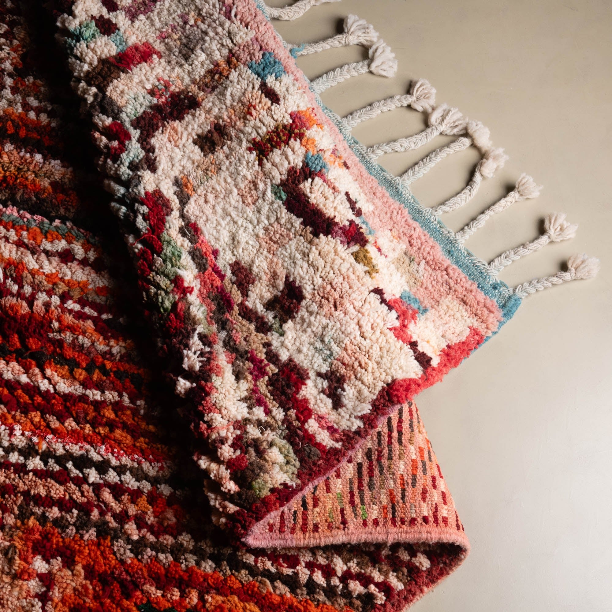 Rafiaa - vintage boujad rug - Benisouk