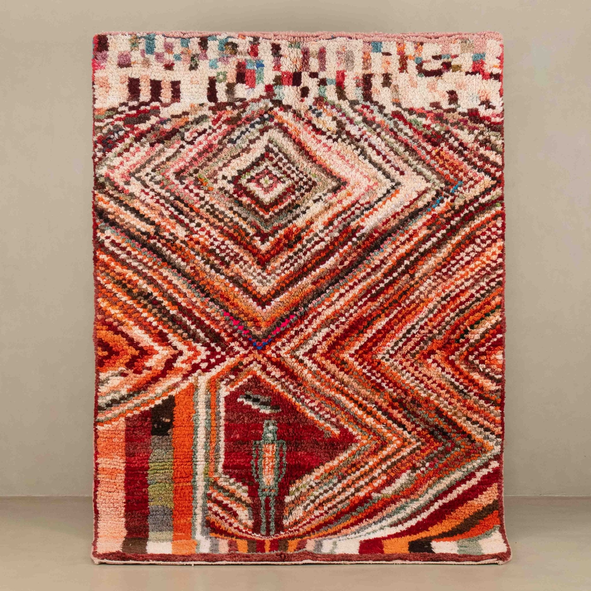 Rafiaa - vintage boujad rug - Benisouk