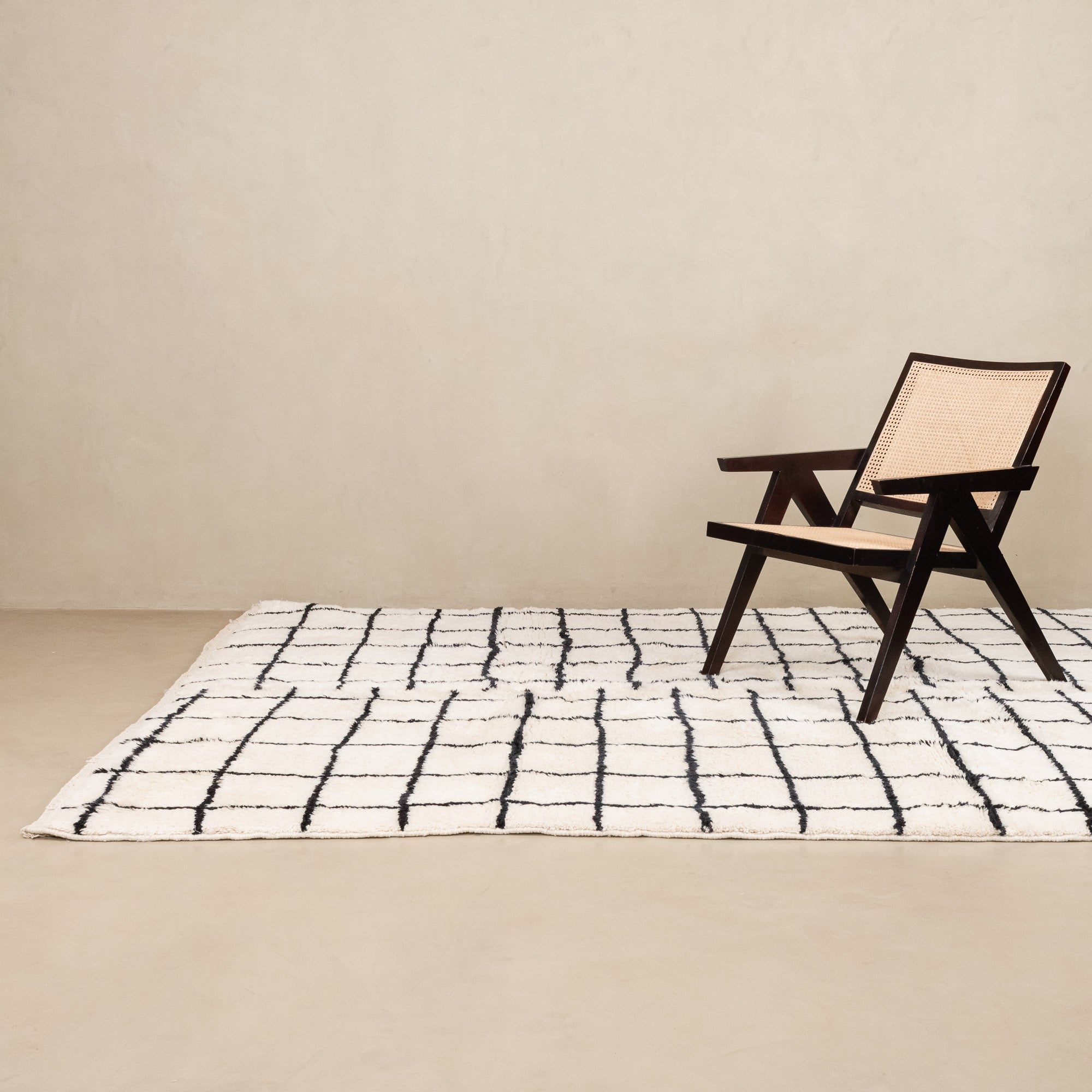 Rahim - Luxury Shag Moroccan Rug - Benisouk