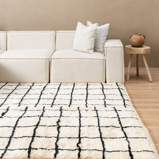 Rahim - Luxury Shag Moroccan Rug - Benisouk