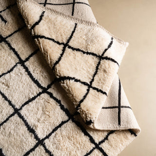 Rahim - Luxury Shag Moroccan Rug - Benisouk