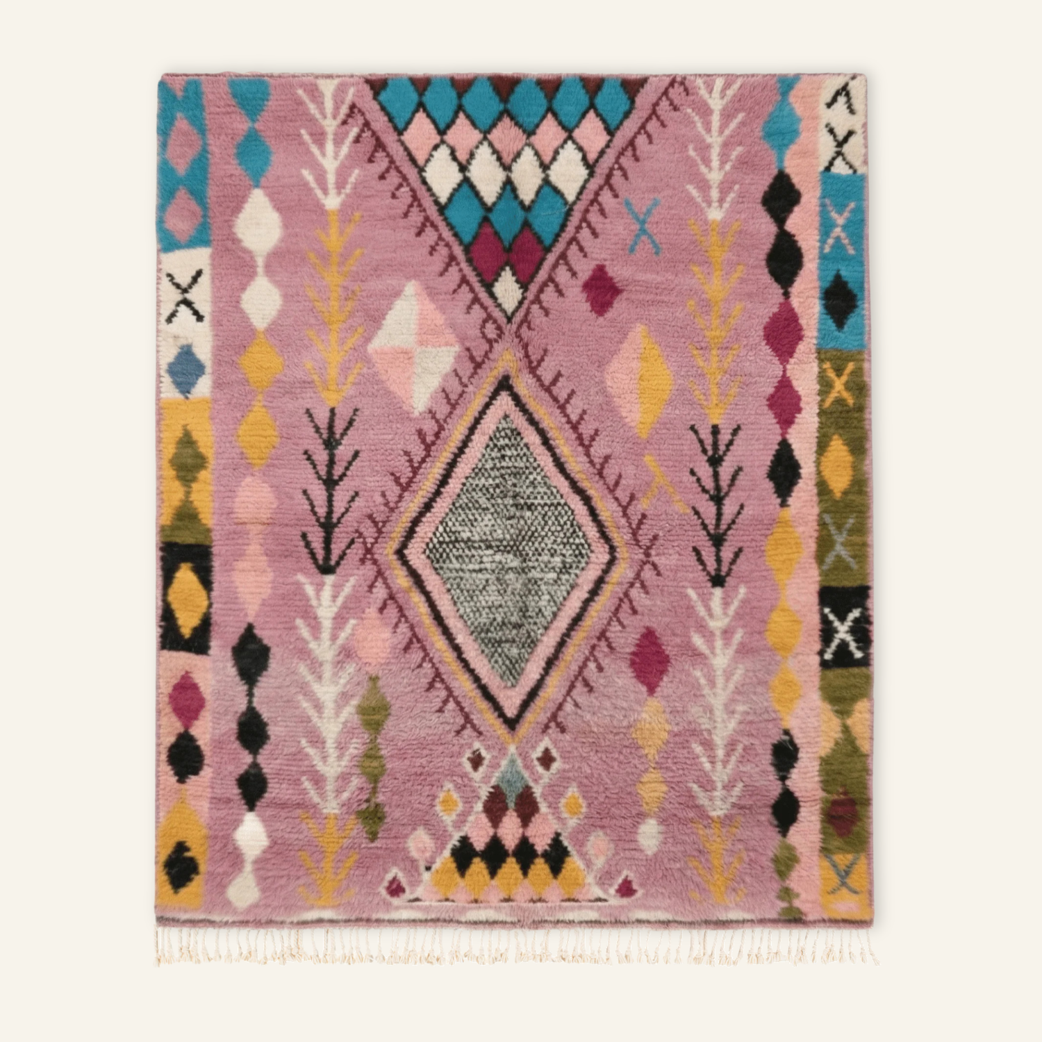 Rajiya - Shag Moroccan rug