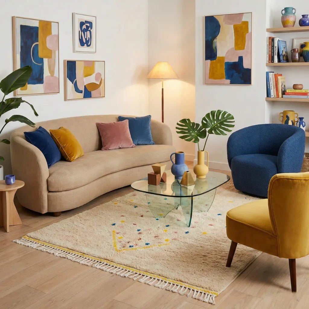 Raml - Shag Moroccan rug - Benisouk