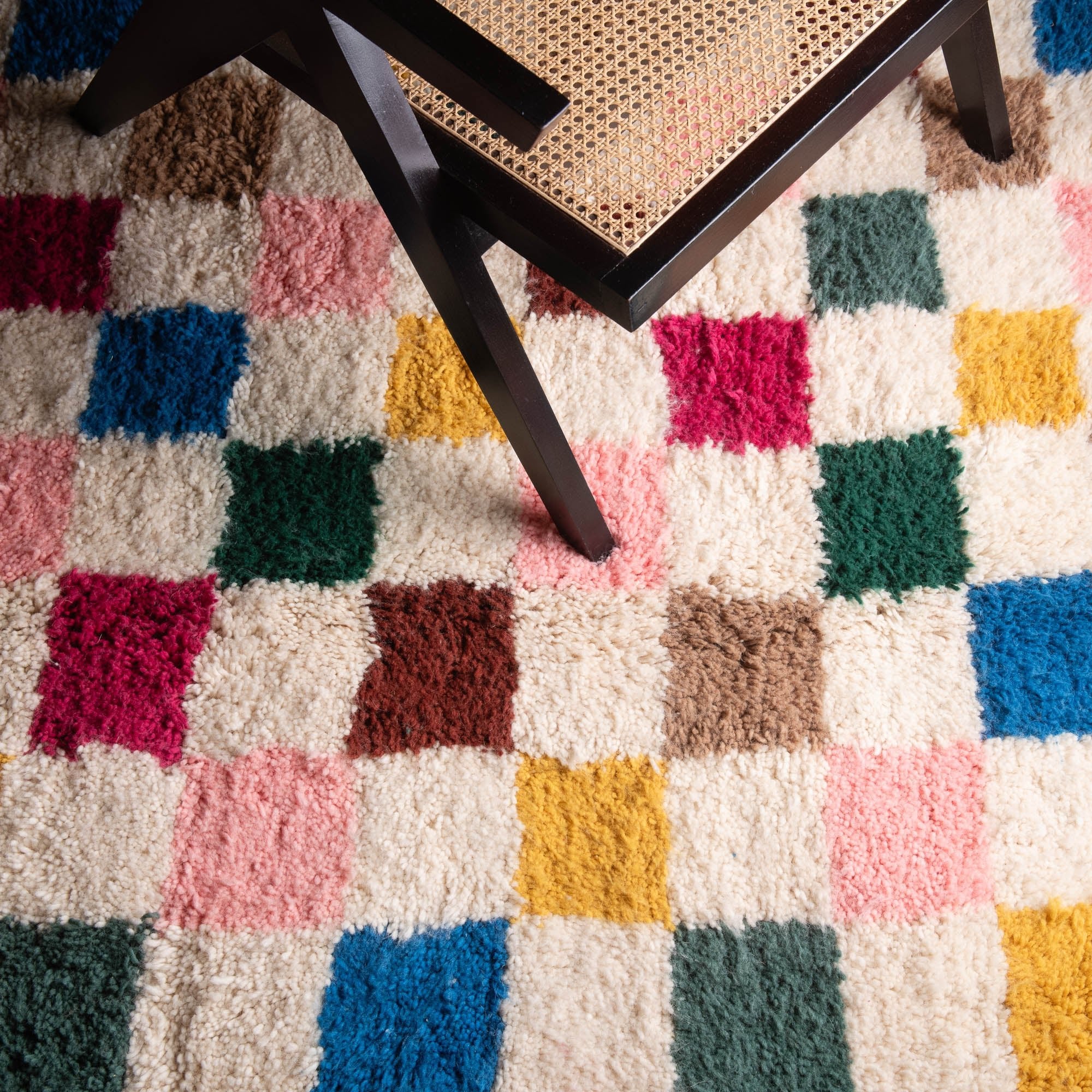Rawda - Shag Moroccan rug - Benisouk