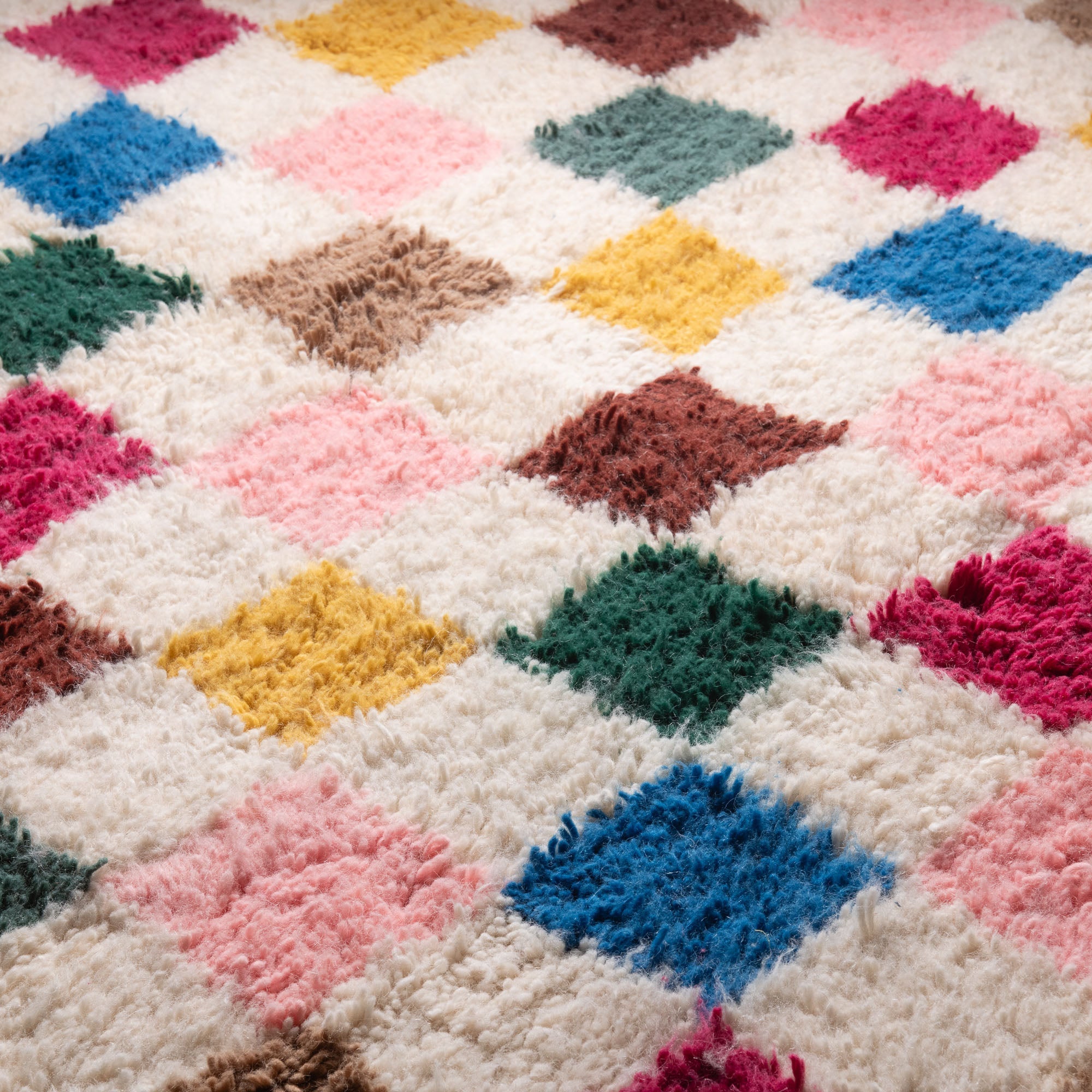 Rawda - Shag Moroccan rug - Benisouk