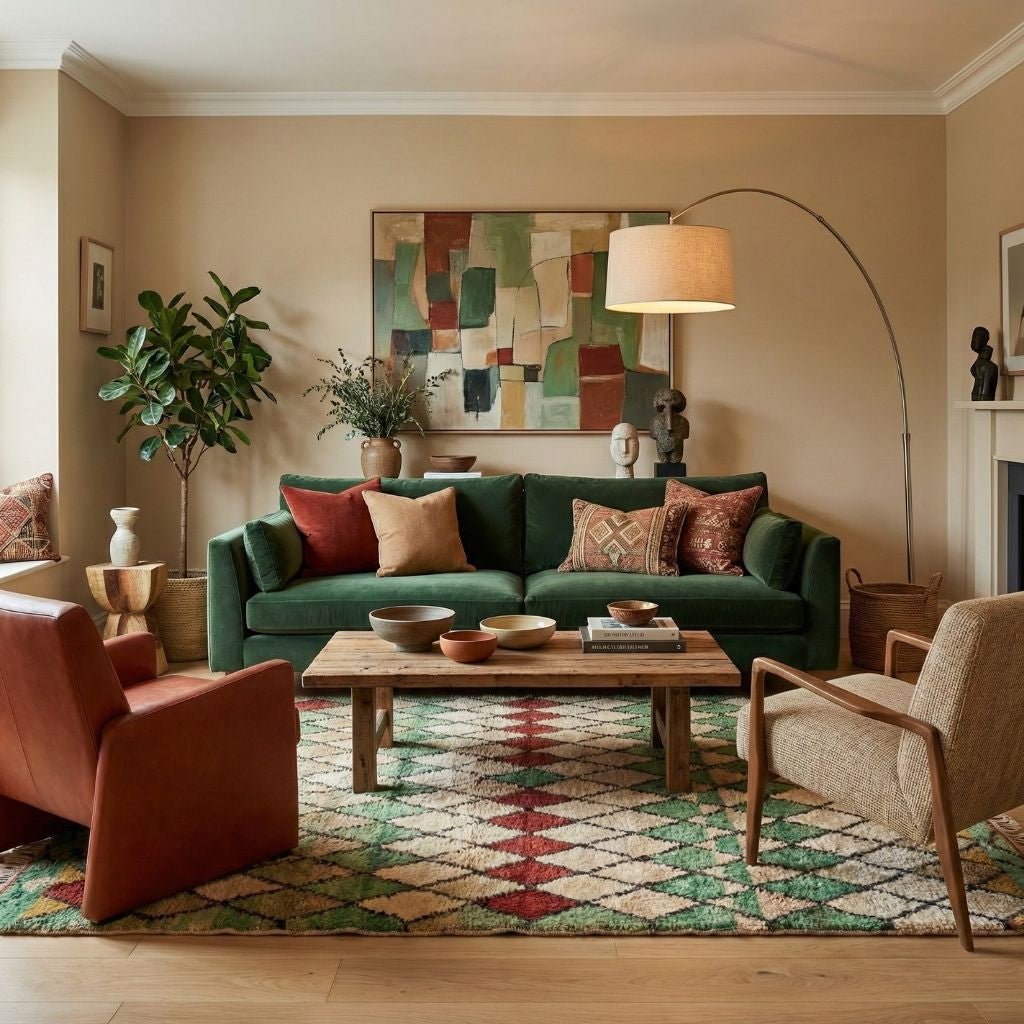 Rawnak - Shag Moroccan rug - Benisouk