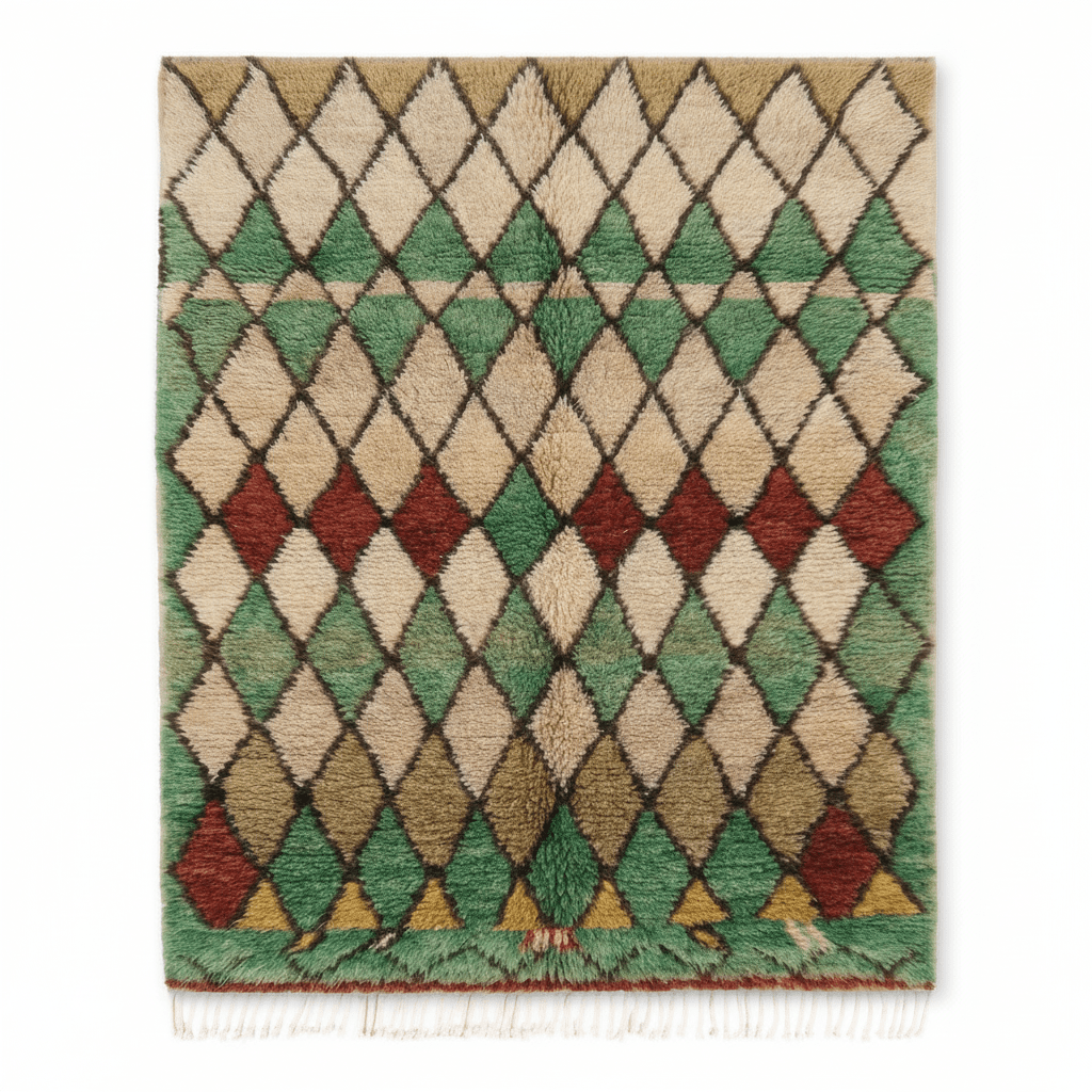 Rawnak - Shag Moroccan rug - Benisouk