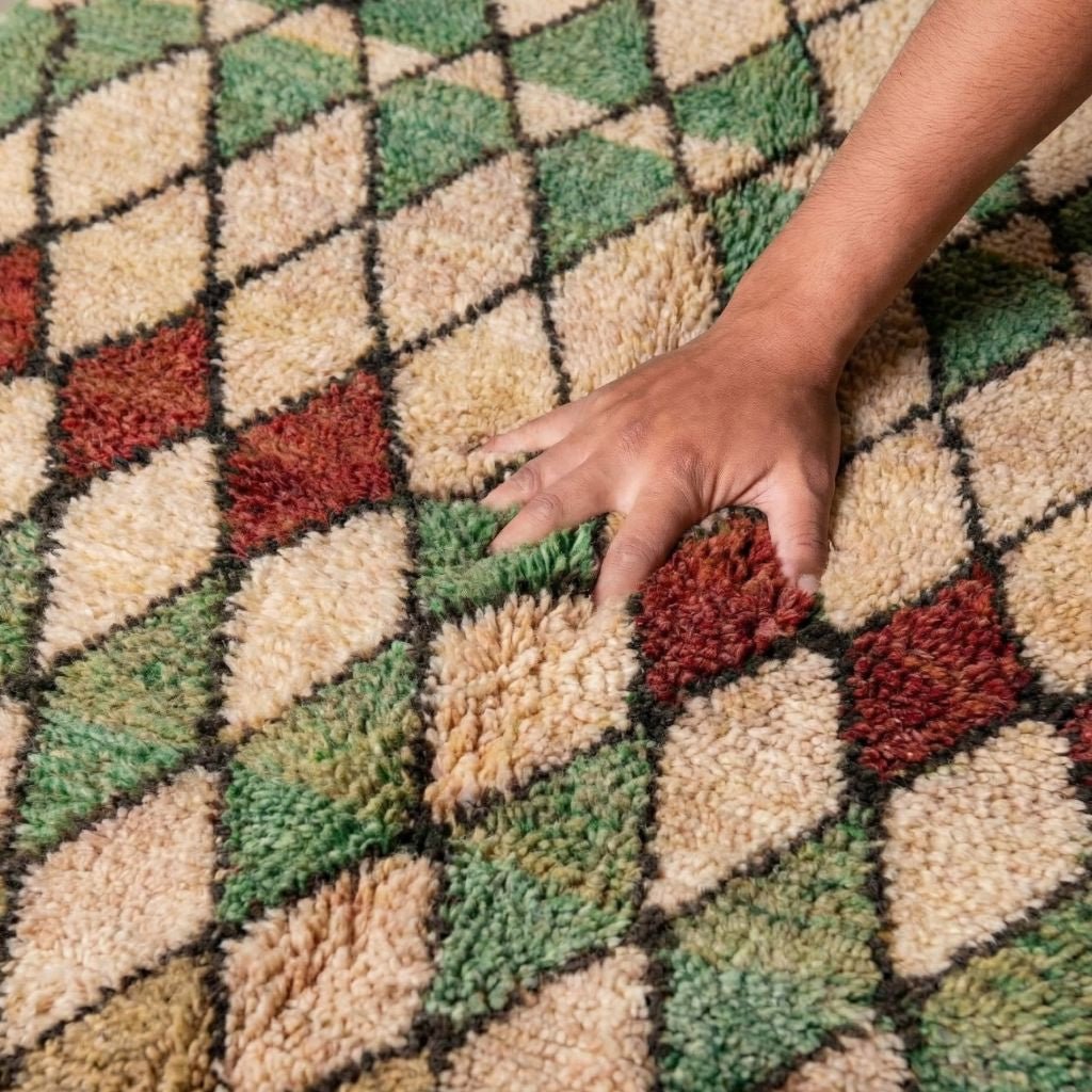 Rawnak - Shag Moroccan rug - Benisouk