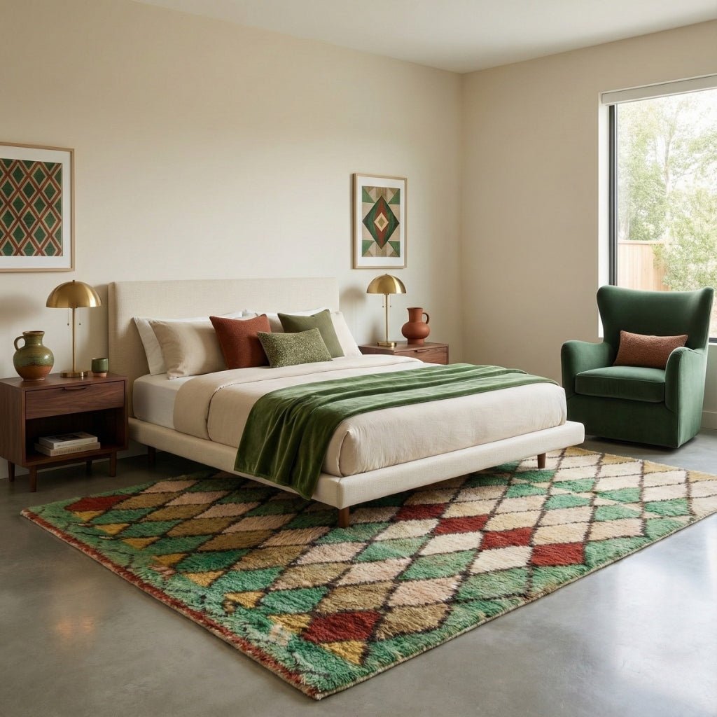 Rawnak - Shag Moroccan rug - Benisouk