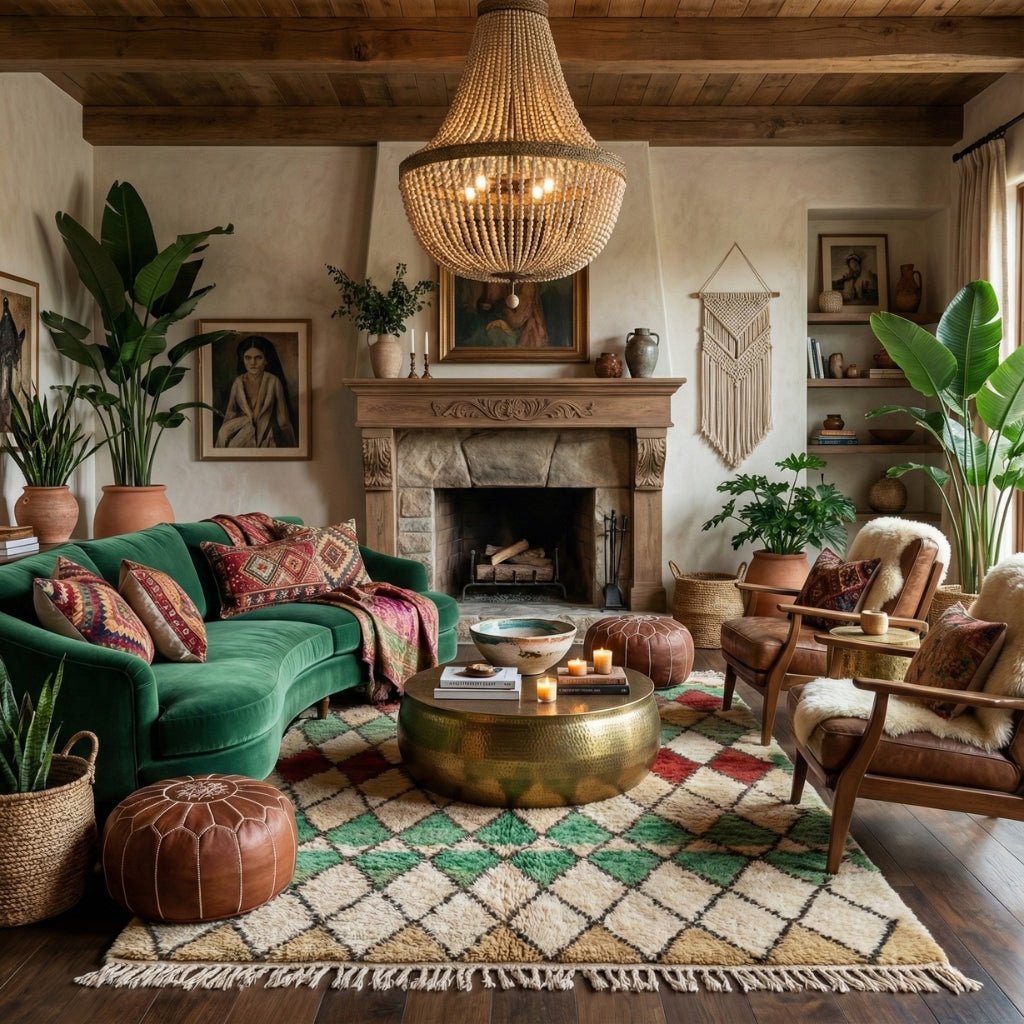 Rawnak - Shag Moroccan rug - Benisouk