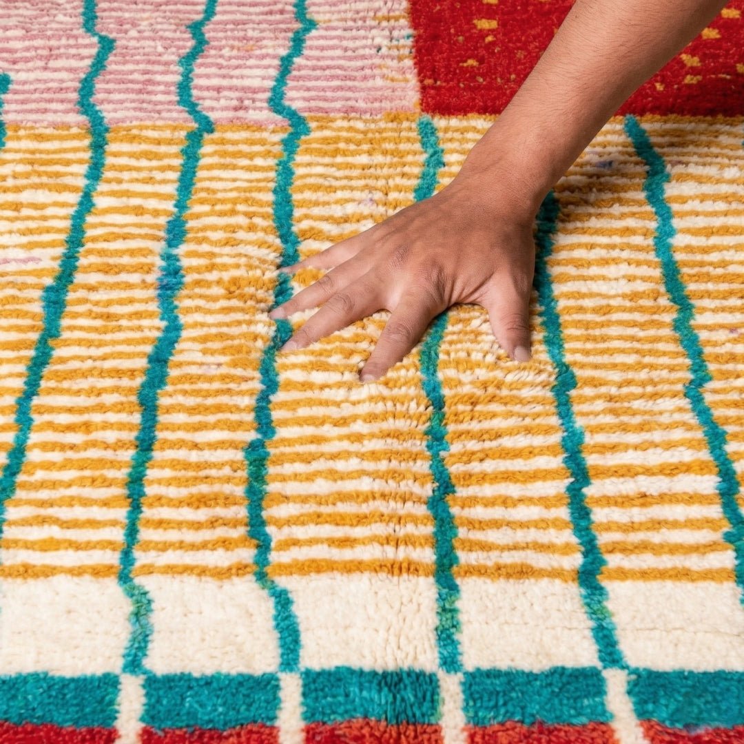 Rayhana - Shag Moroccan rug - Benisouk