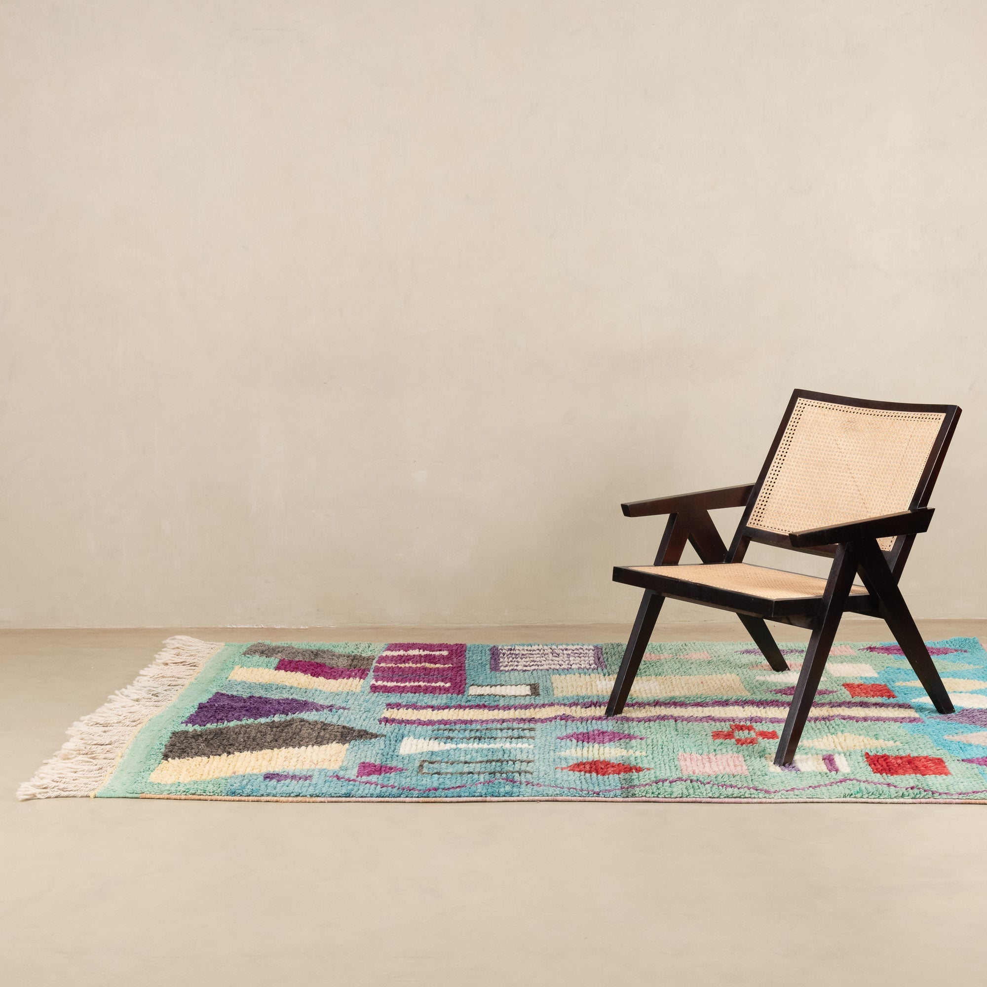 Rejwa - vintage boujad rug - Benisouk