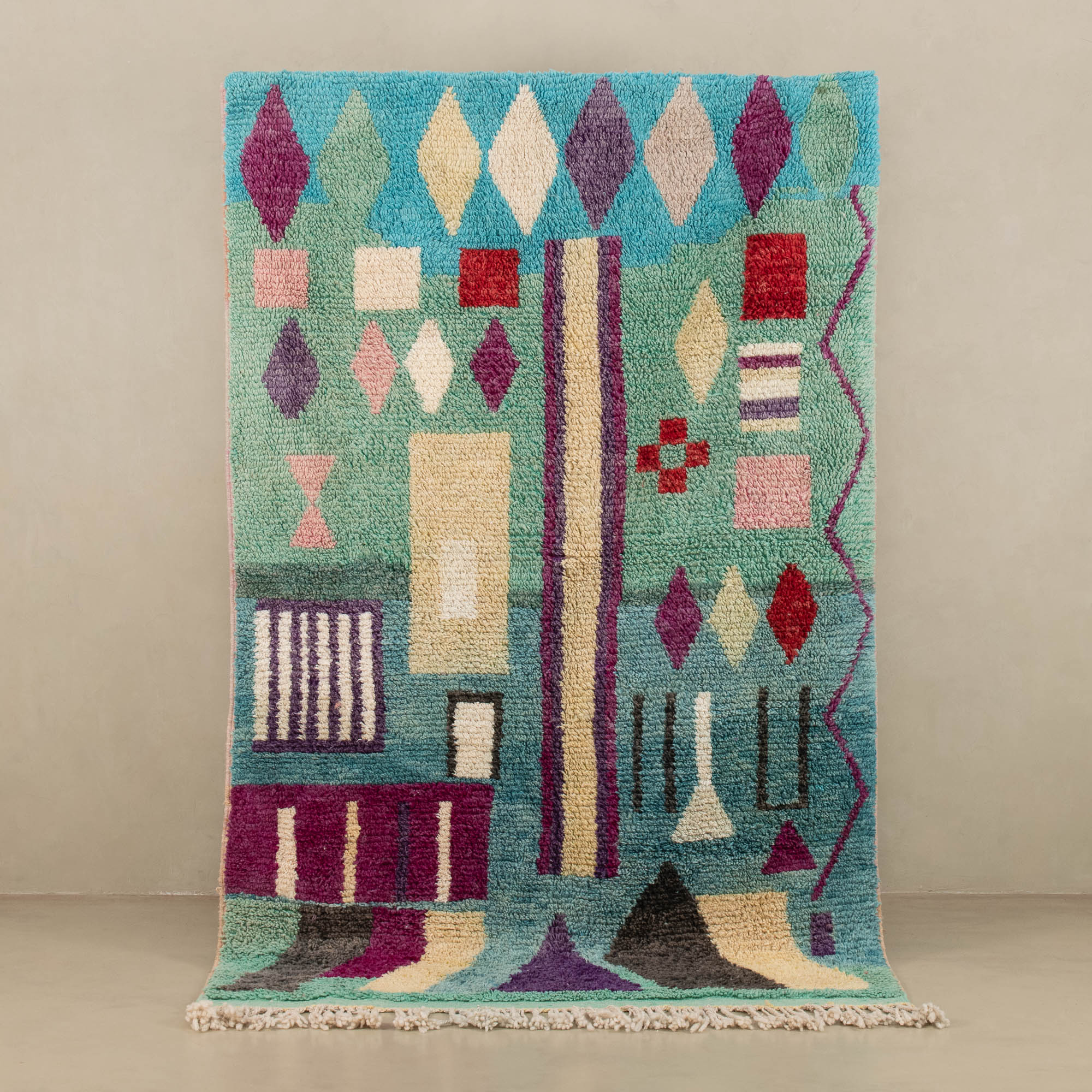 Rejwa - vintage boujad rug - Benisouk