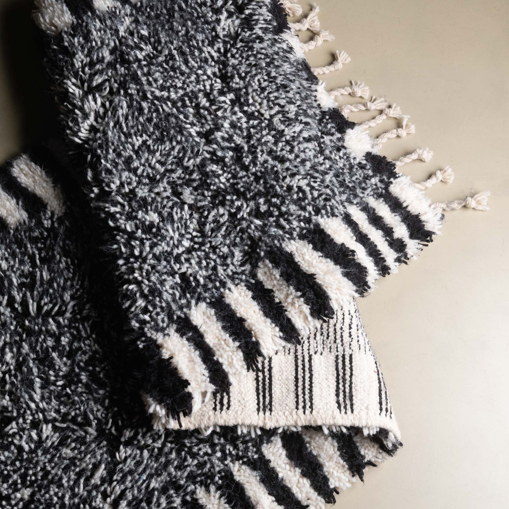 Rimy - Shag Moroccan runner rug - Benisouk