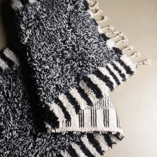 Rimy - Shag Moroccan runner rug - Benisouk