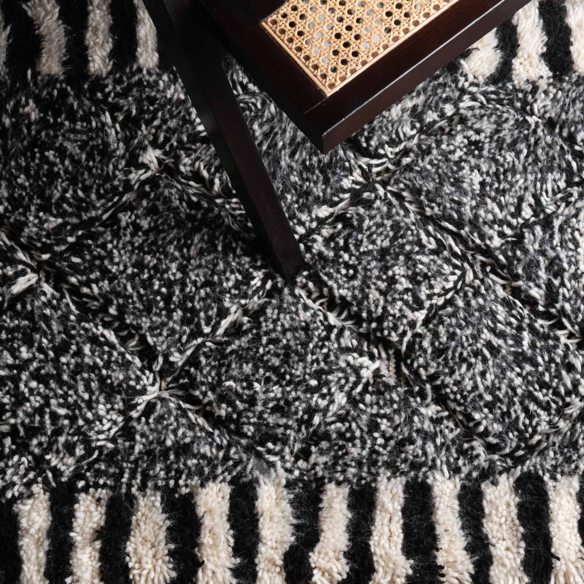 Rimy - Shag Moroccan runner rug - Benisouk