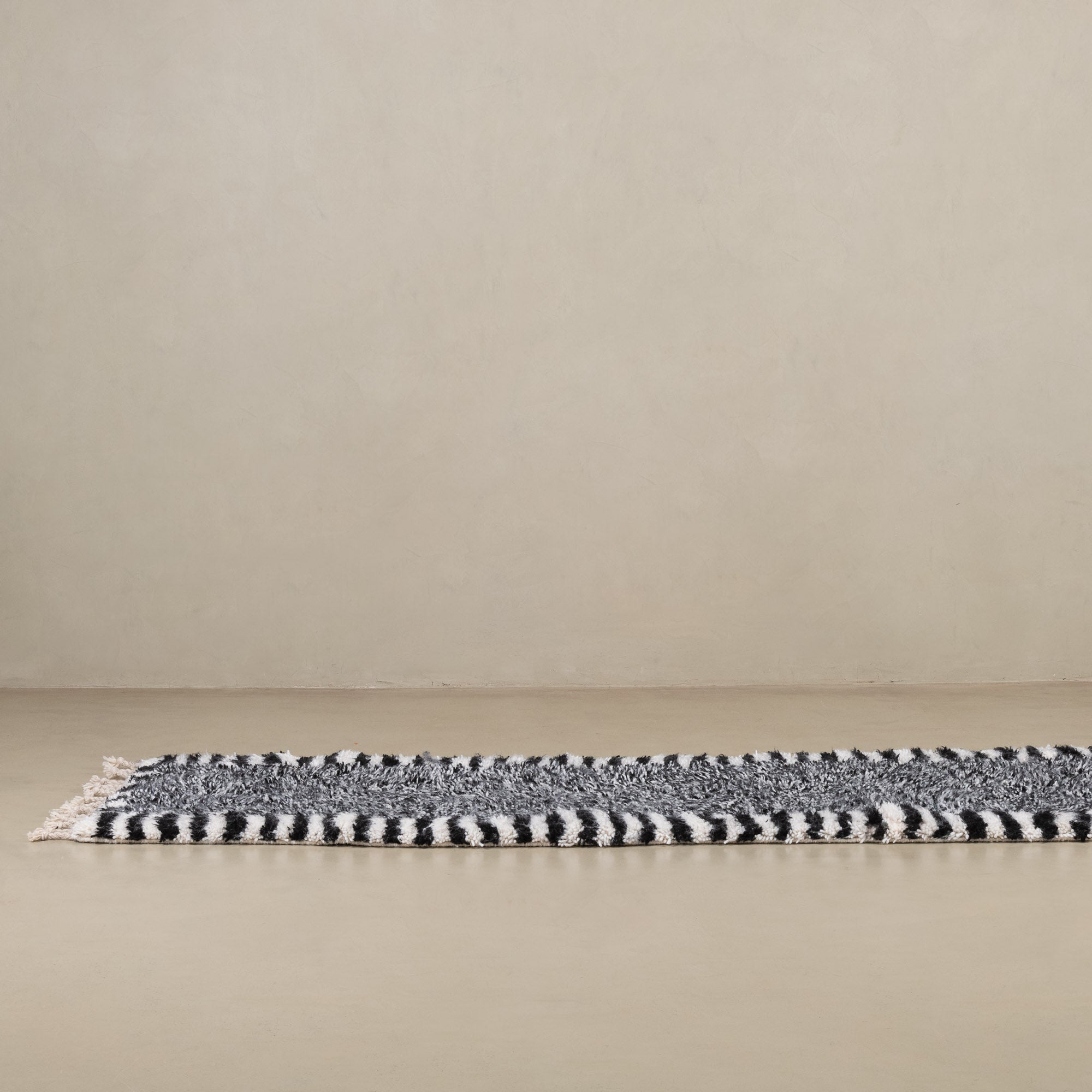 Rimy - Shag Moroccan runner rug - Benisouk