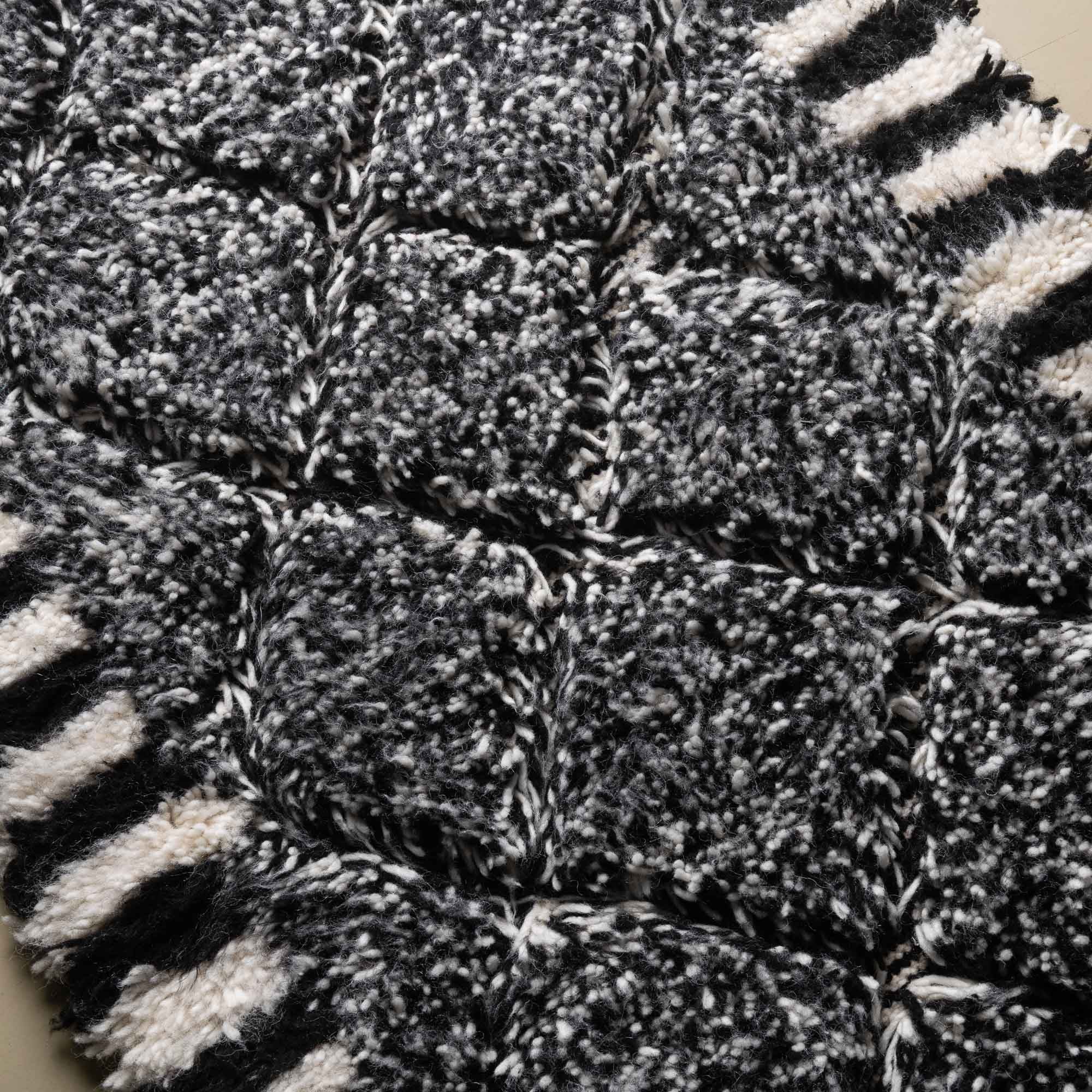 Rimy - Shag Moroccan runner rug - Benisouk