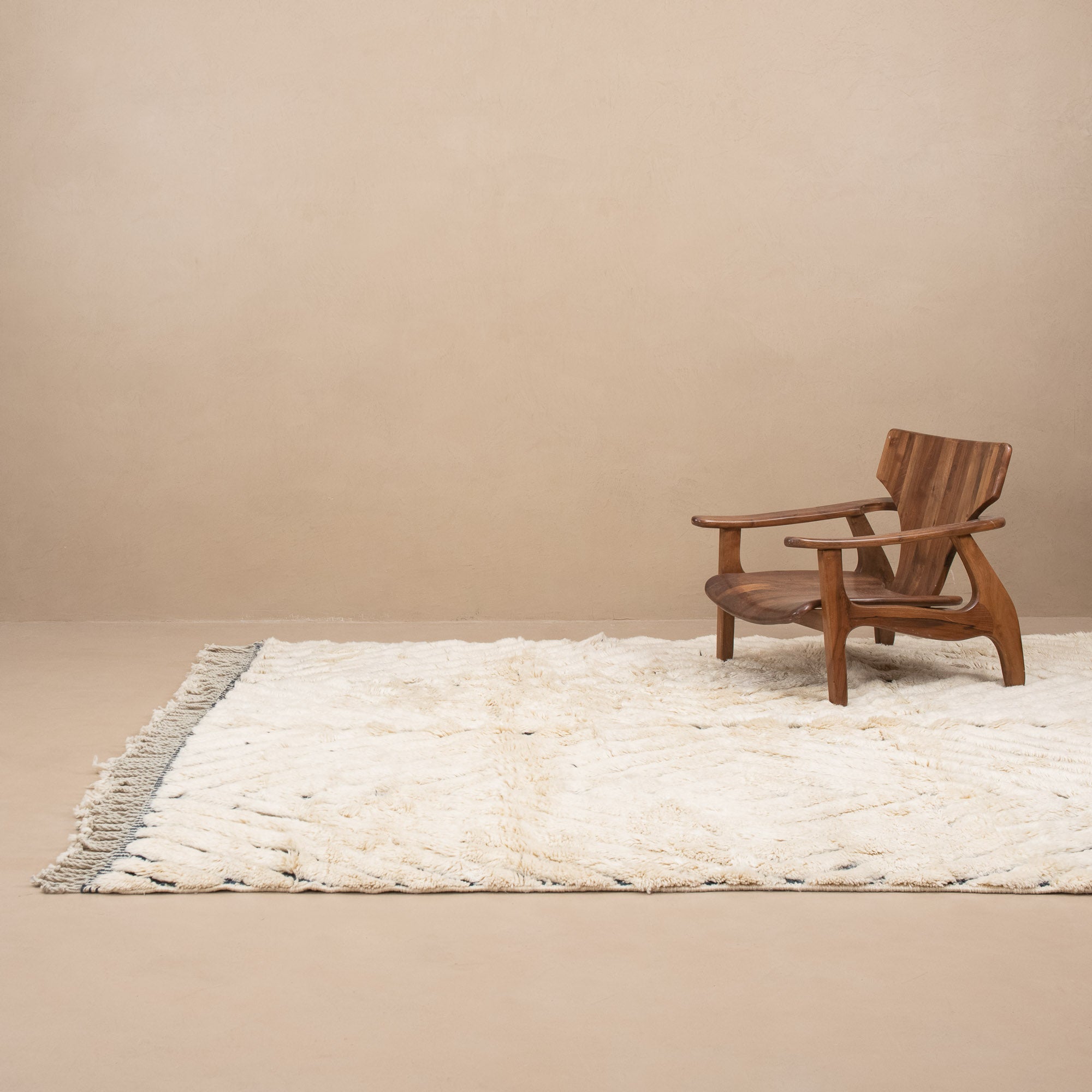 Ripples - Luxury Shag Moroccan Rug - Benisouk