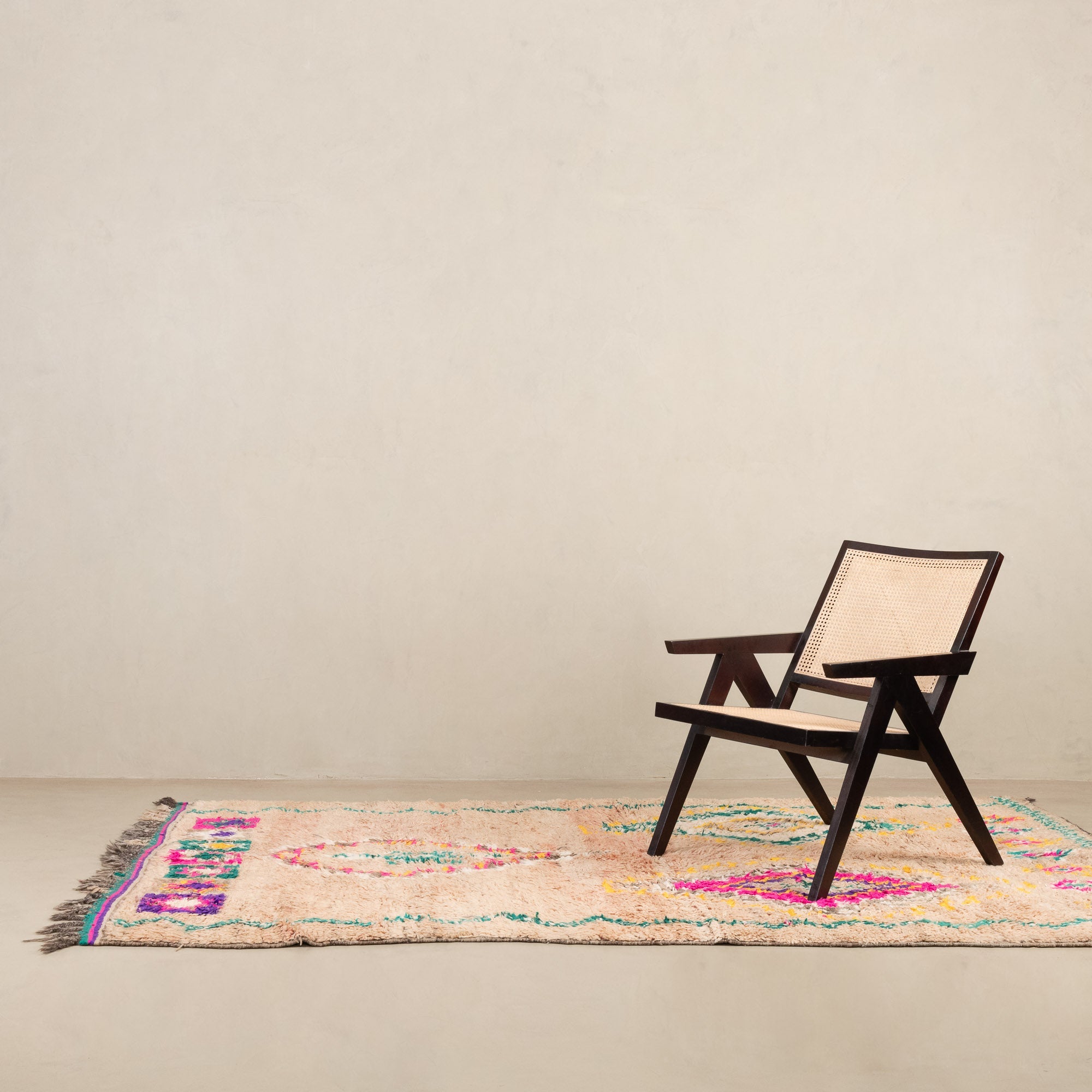 Ritej - vintage boujad rug - Benisouk