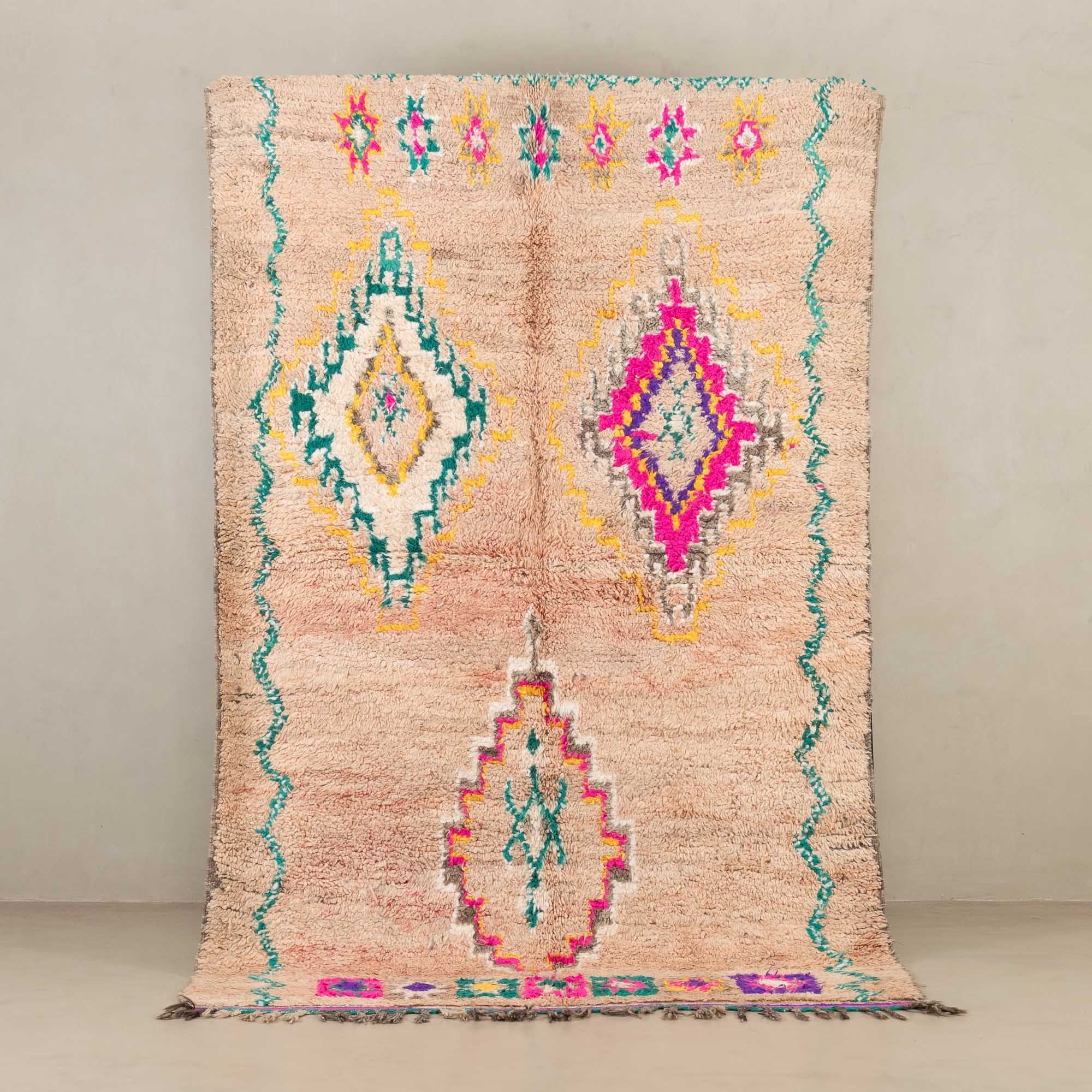 Ritej - vintage boujad rug - Benisouk