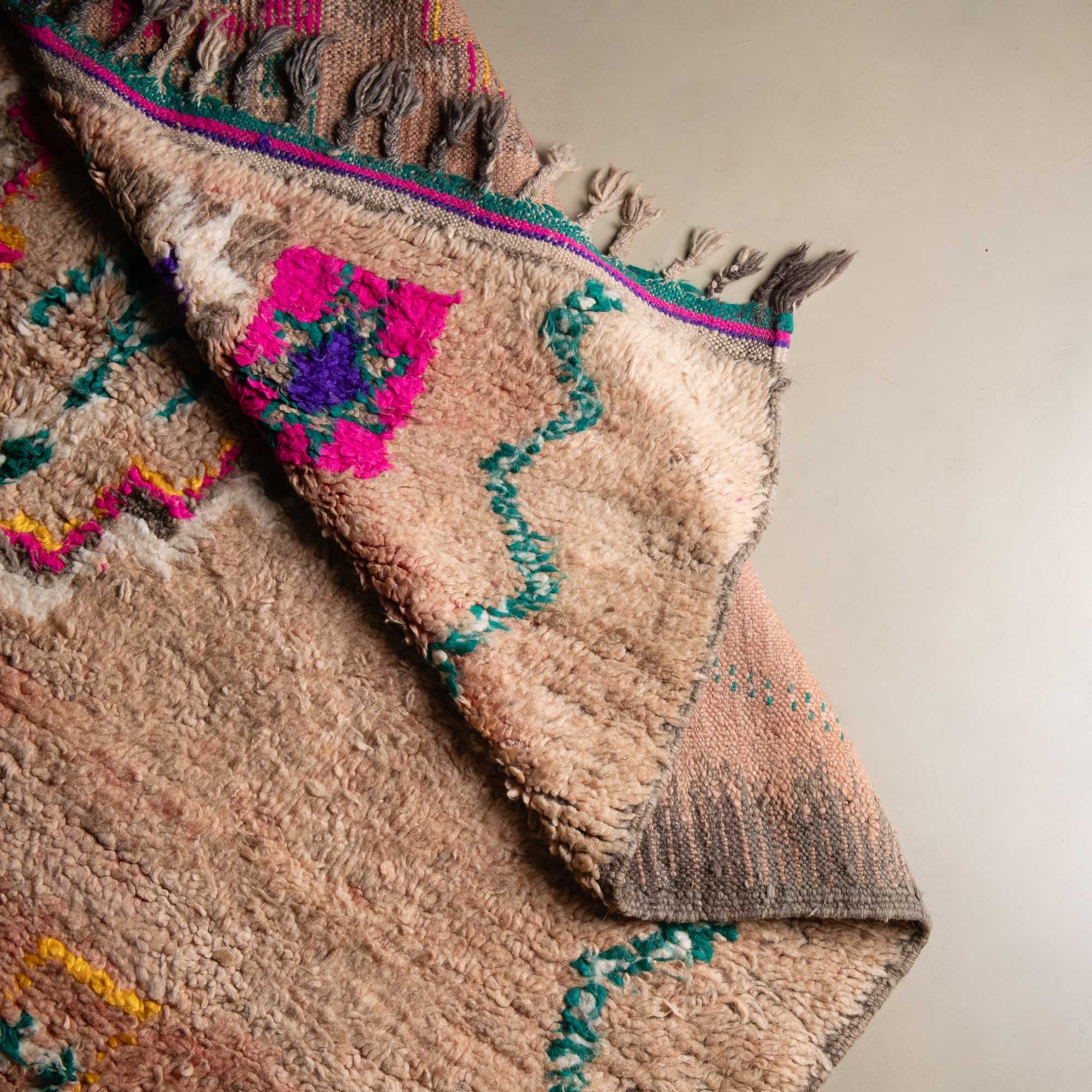 Ritej - vintage boujad rug - Benisouk