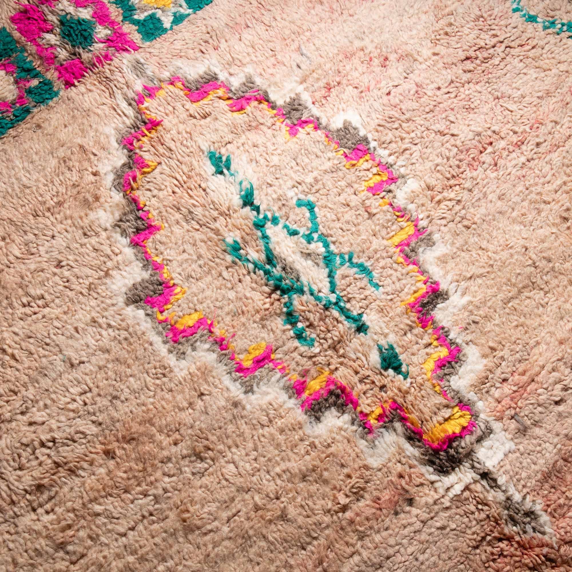 Ritej - vintage boujad rug - Benisouk