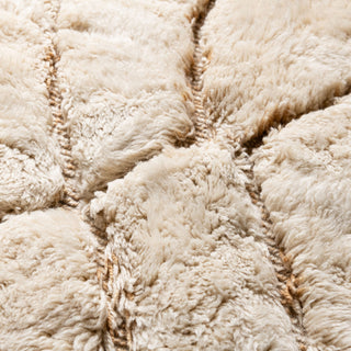 Rivers Intersection Round - Luxury Shag Moroccan Rug - Benisouk