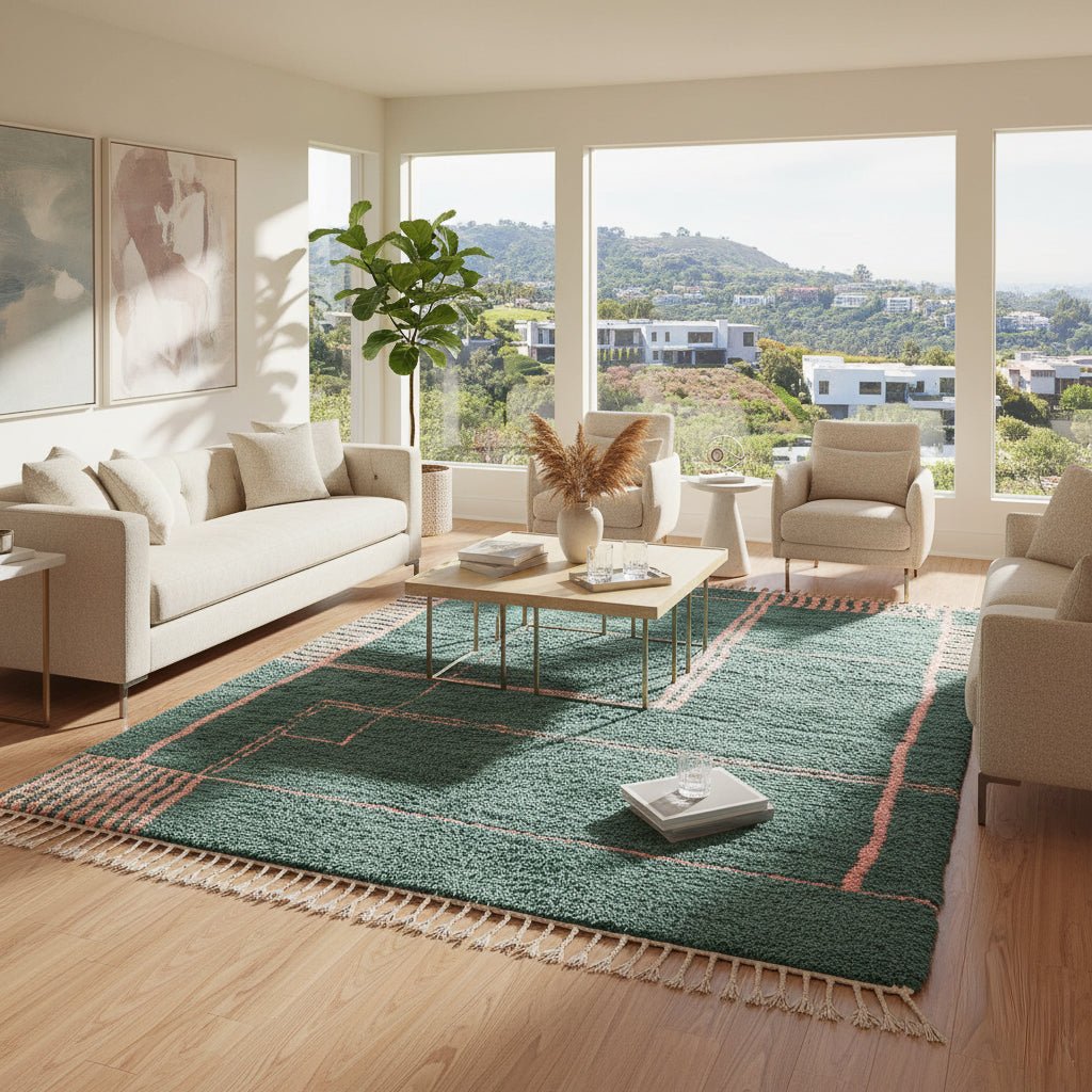 Riyad - Shag Moroccan rug - Benisouk