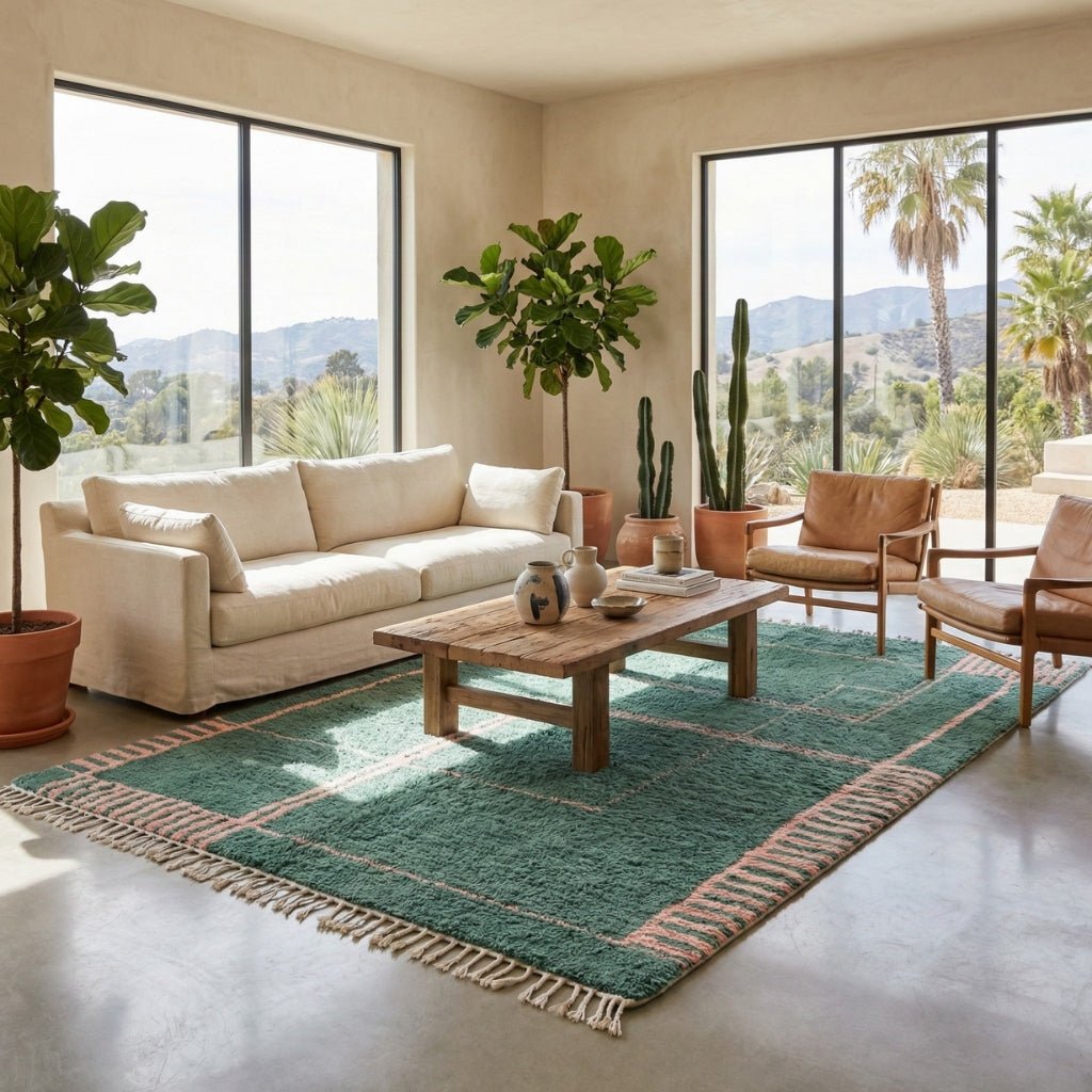 Riyad - Shag Moroccan rug - Benisouk