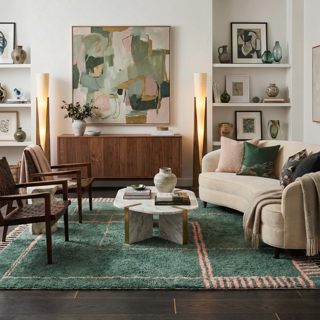 Riyad - Shag Moroccan rug - Benisouk