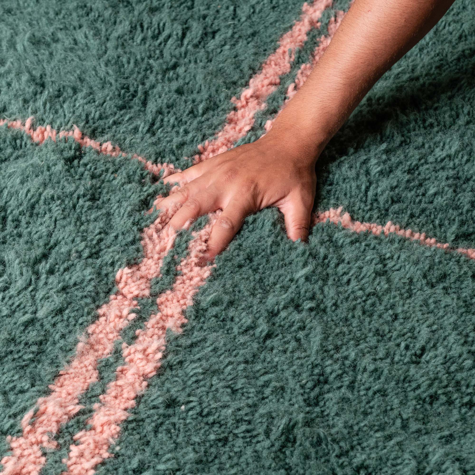 Riyad - Shag Moroccan rug - Benisouk