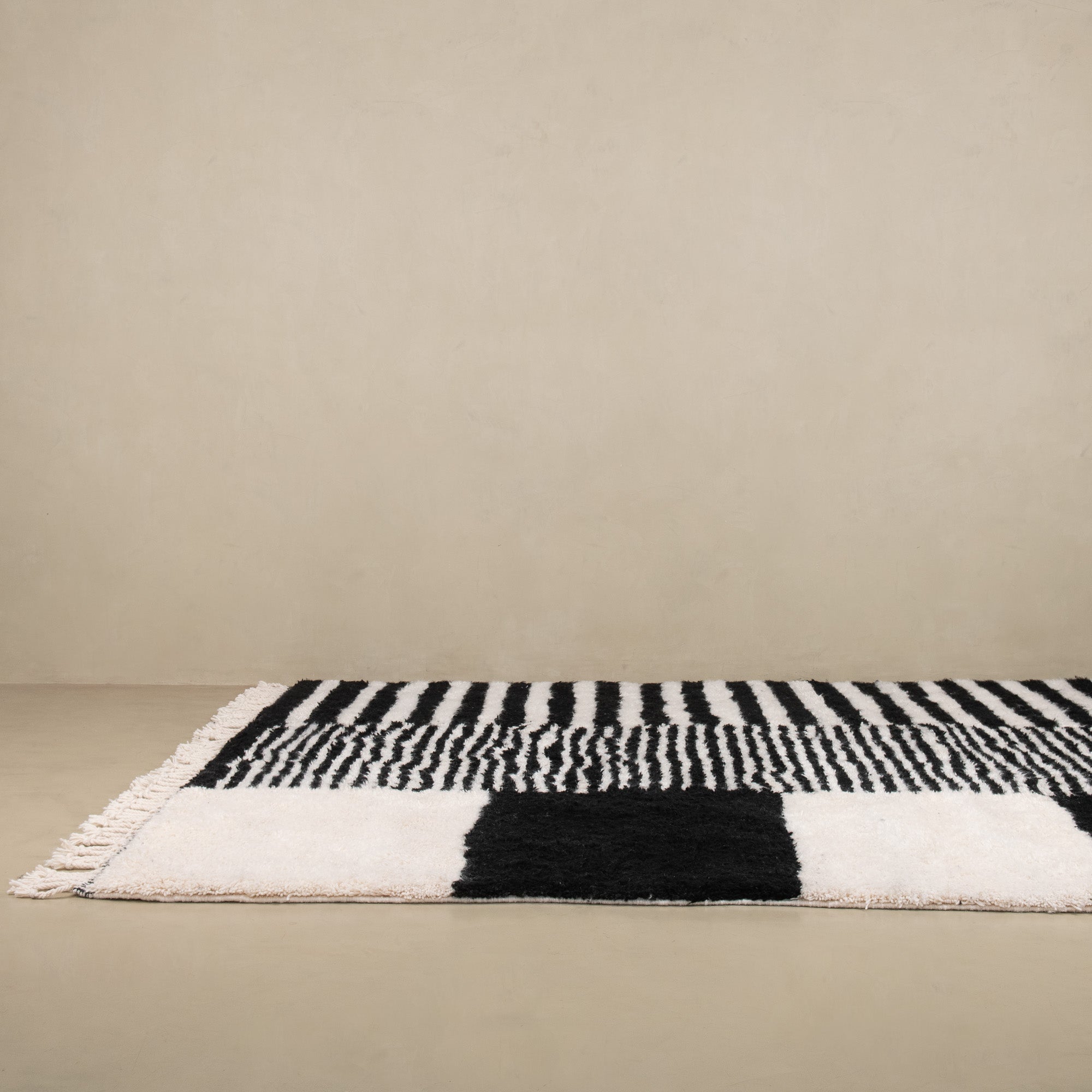 Rokaya - Shag Moroccan rug - Benisouk