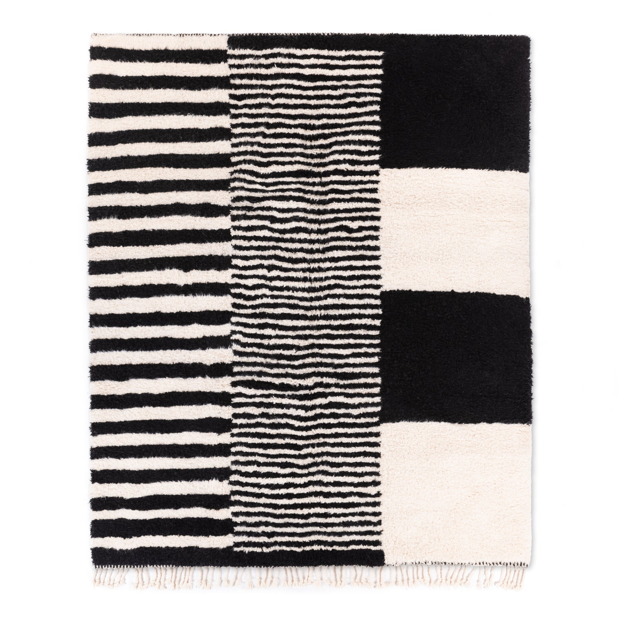 Rokaya - Shag Moroccan rug - Benisouk