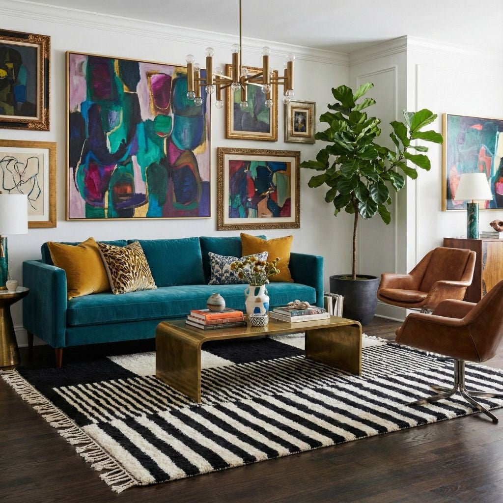 Rokaya - Shag Moroccan rug - Benisouk