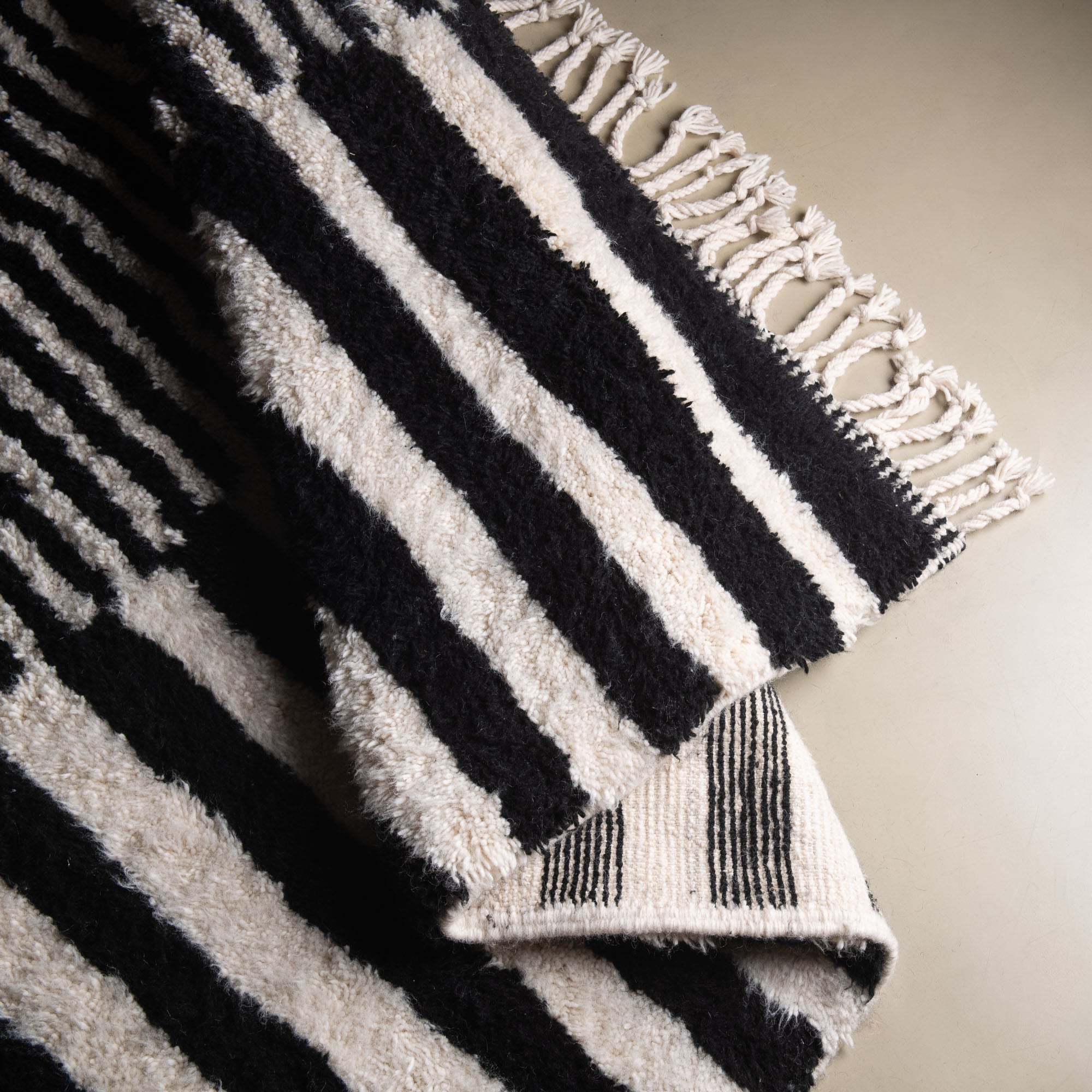 Rokaya - Shag Moroccan rug - Benisouk