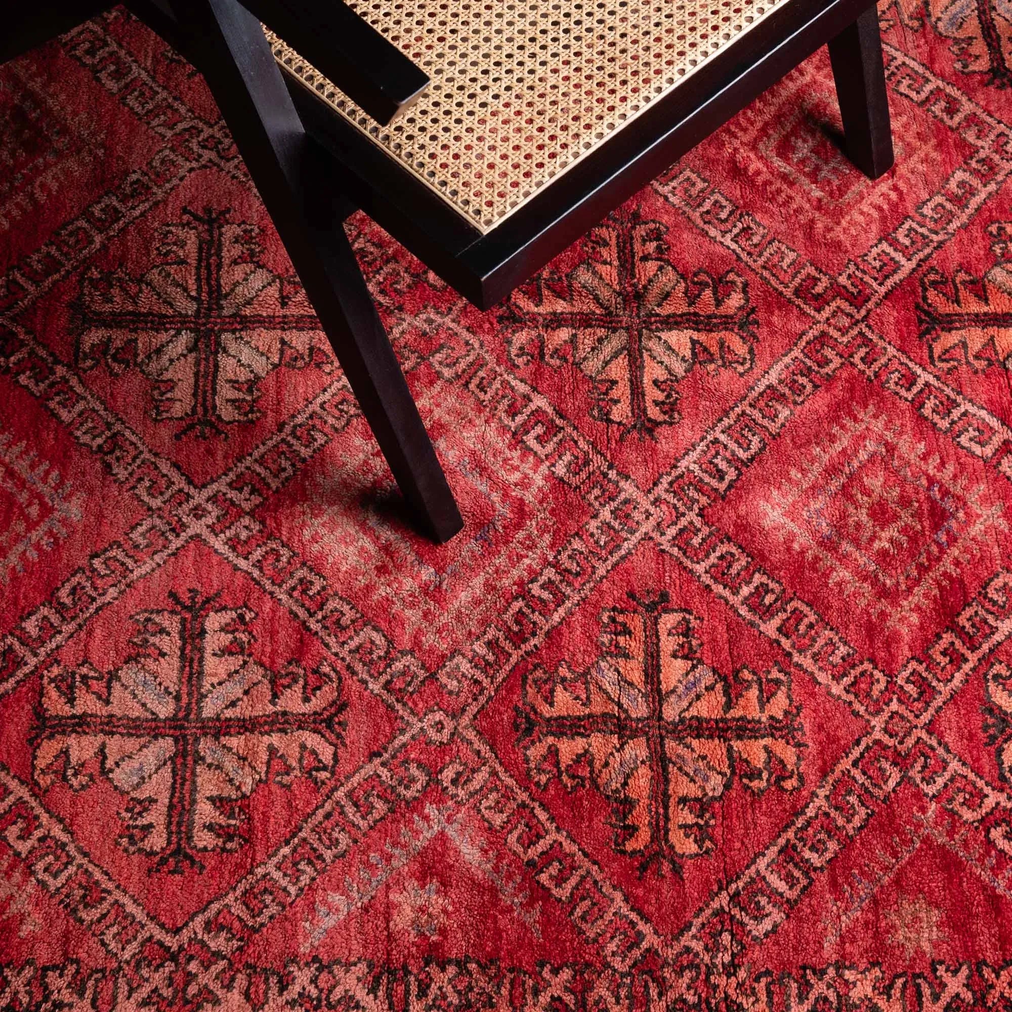 Rokaya - vintage boujad rug - Benisouk