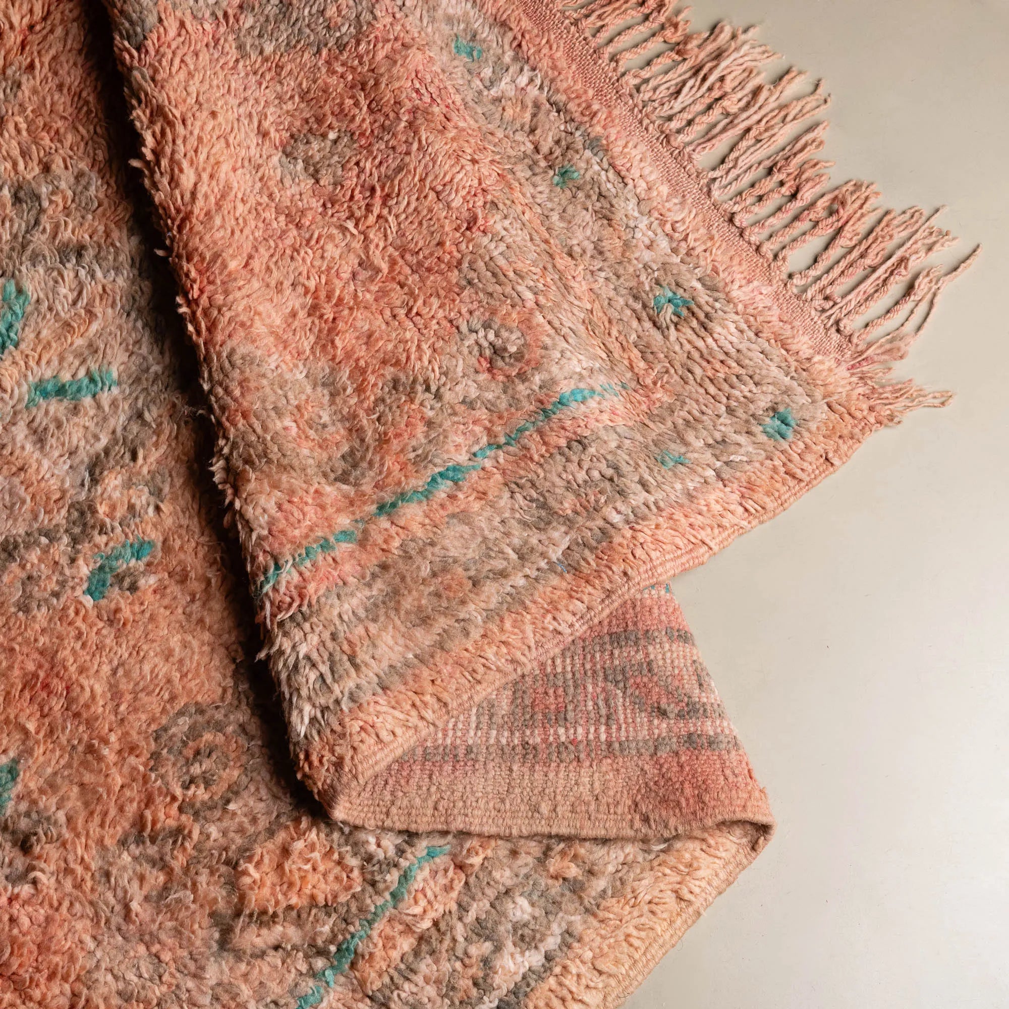 Rousa - vintage boujad rug - Benisouk