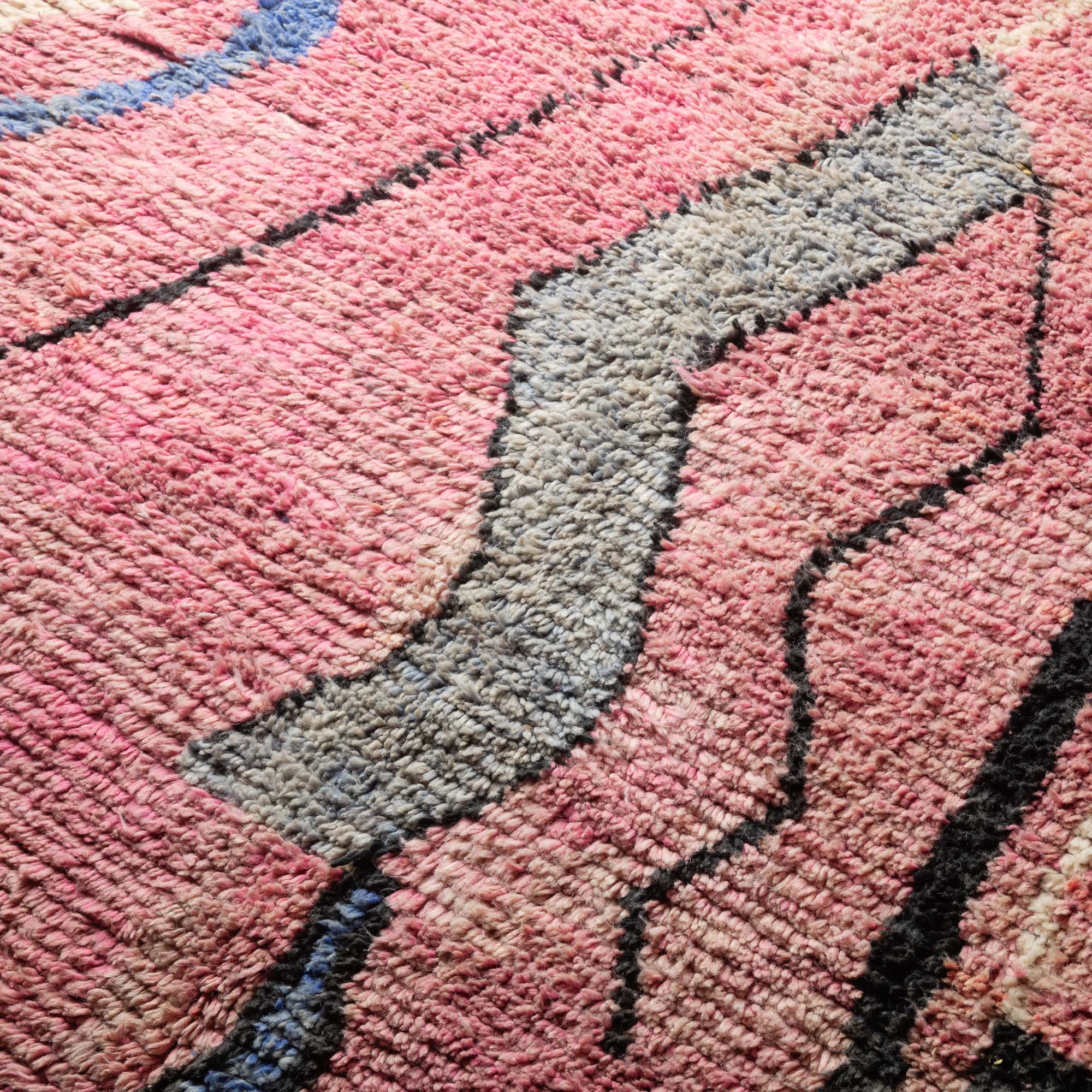 Roya - vintage boujad rug - Benisouk